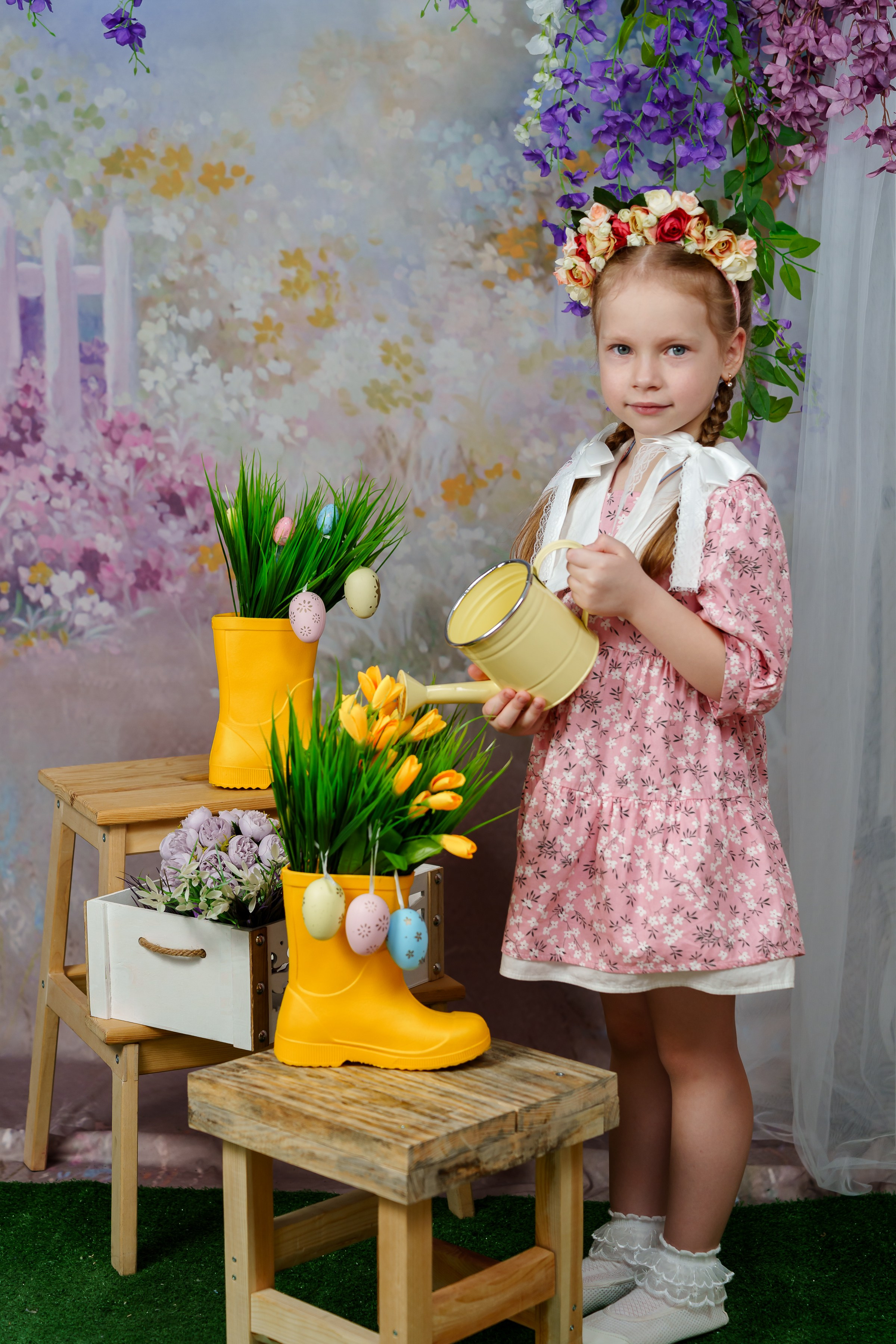 Весенняя фотозона. Фотограф для семей и экспертов в г. Воронеж Ирина Круглова