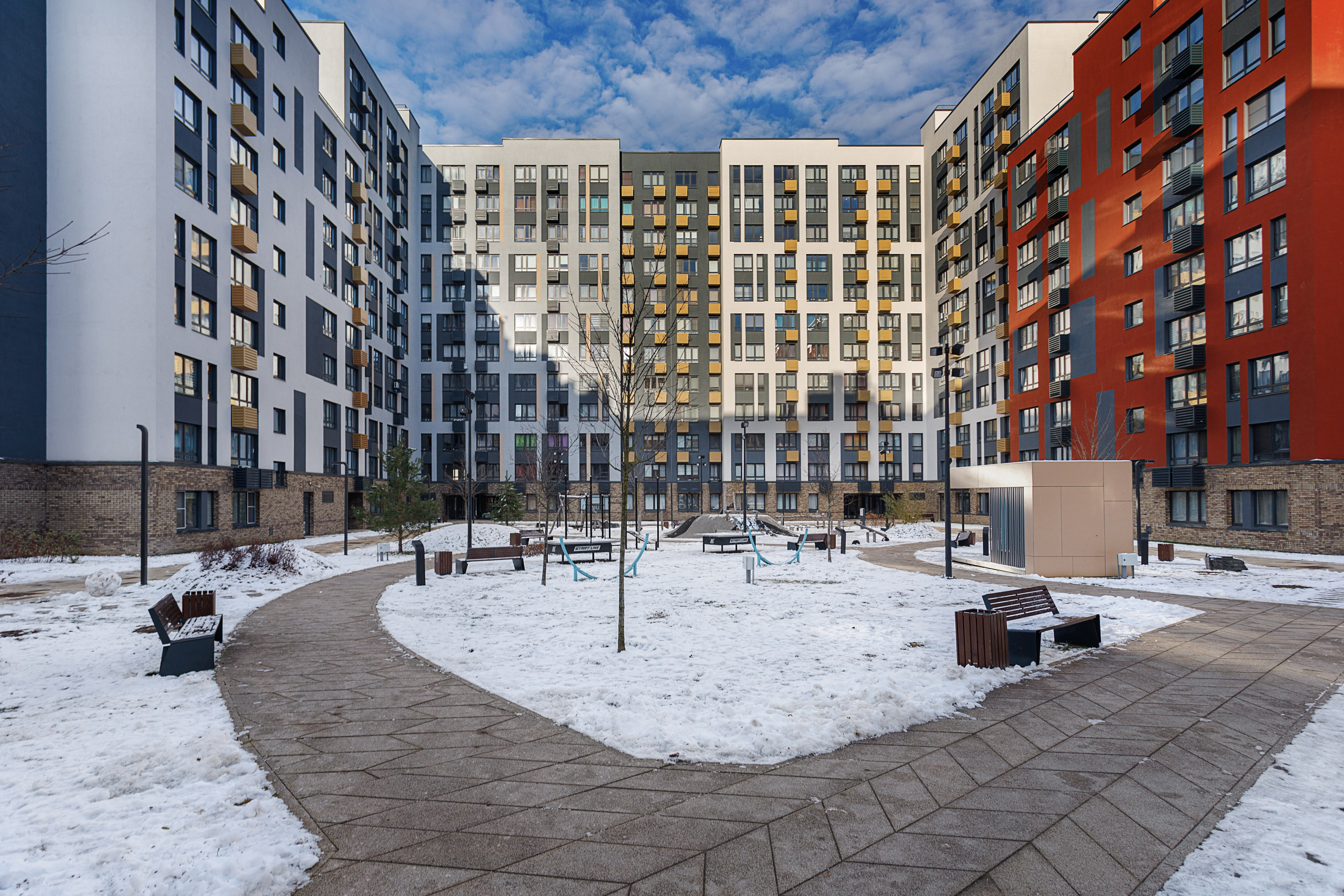 Фотосъемка жилого комплекса город Москва. Интерьерный фотограф в городе Владимир и Москва