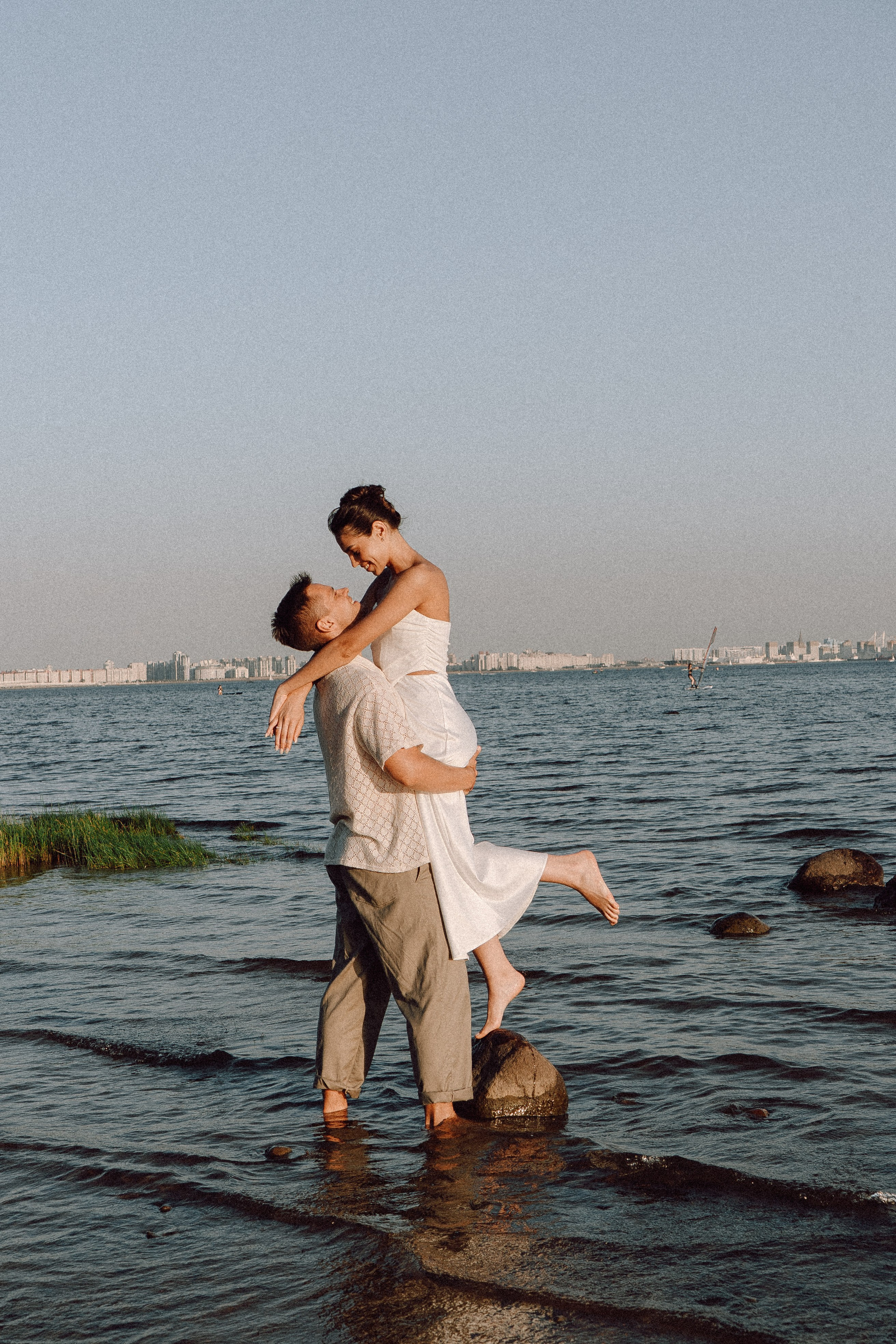 СВАДЕБНАЯ ФОТОСЕССИЯ ВЫЕЗДНОЙ ЦЕРЕМОНИИ (ФИНСКИЙ ЗАЛИВ). Профессиональный фотограф, Санкт-Петербург — Виктория Богомолова