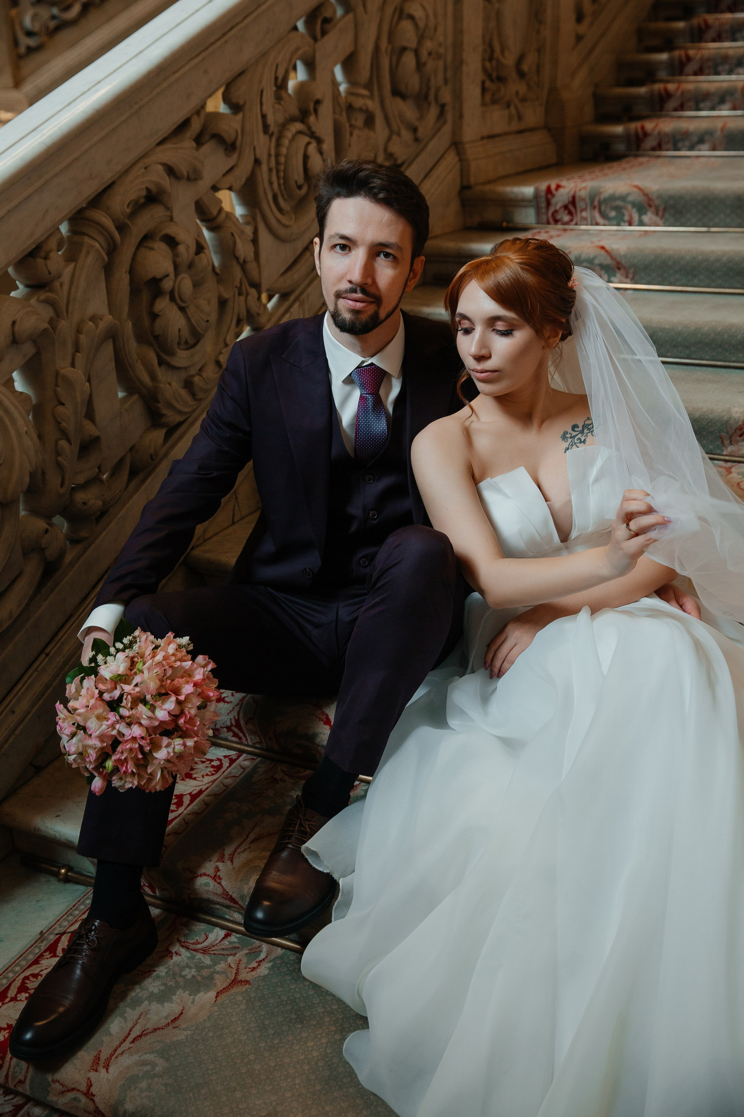 Первый ЗАГС и Фотосессия на Витебском в апреле. Свадебный фотограф в Санкт-Петербурге Вика Стукачева