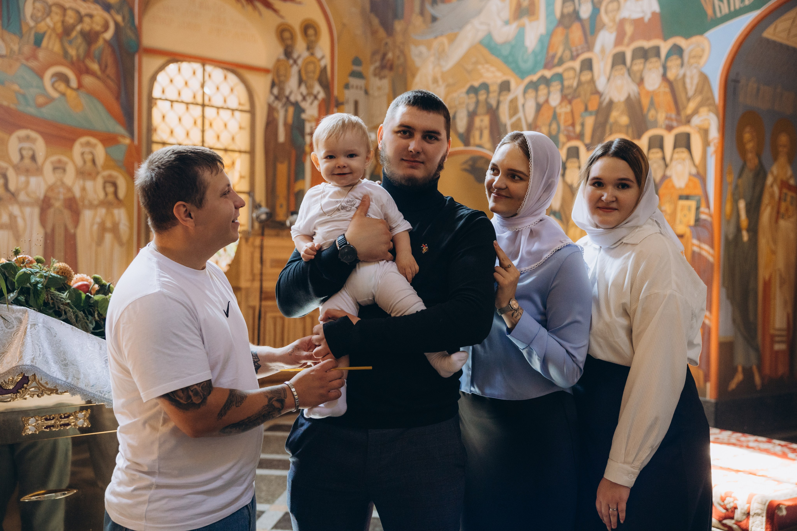 Крещение Давида. Свадебный, семейный фотограф в Иркутске Светлана Макаричева