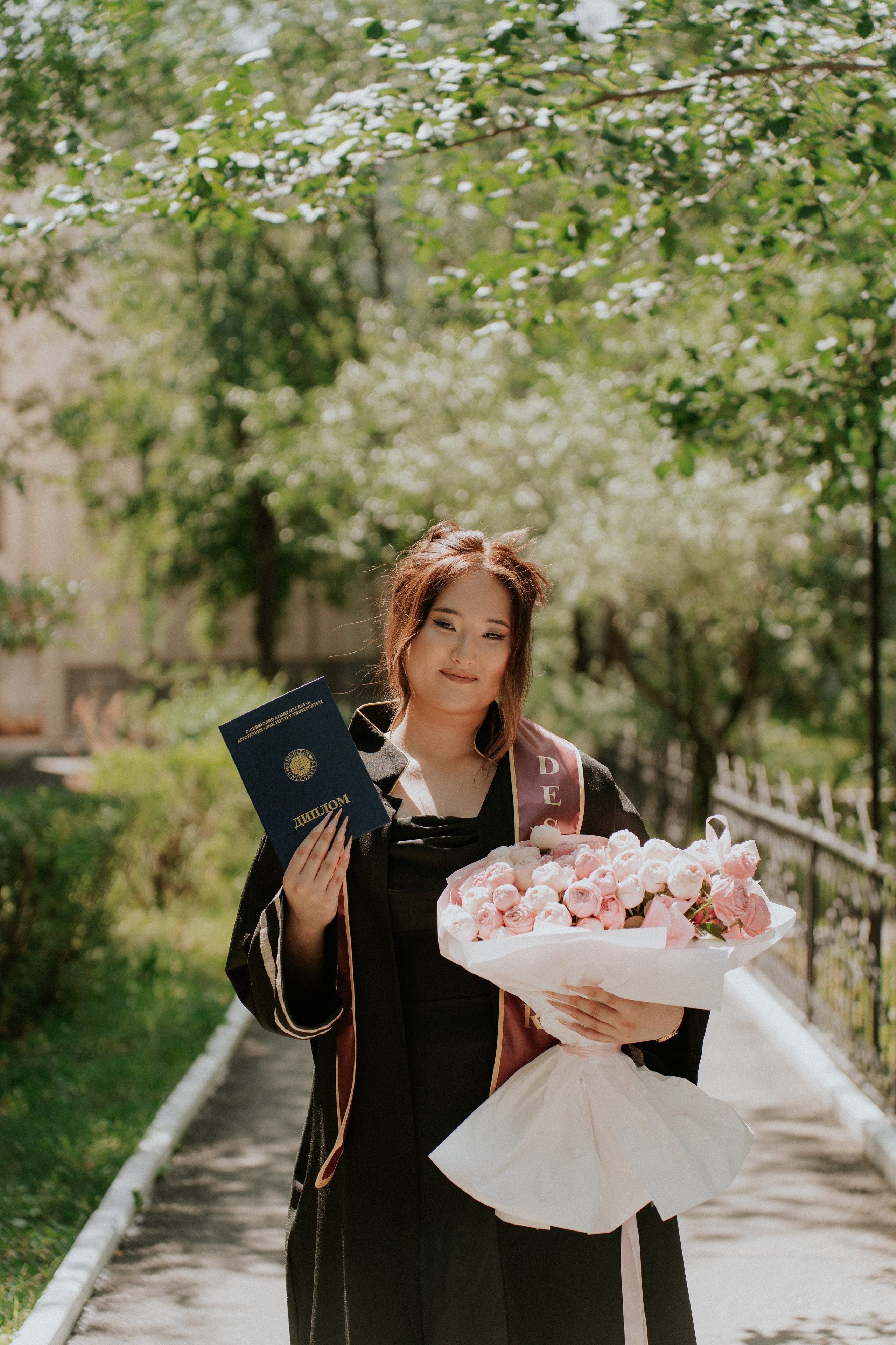 Выпускной Аграрный унивеситет. Крис Богомазова