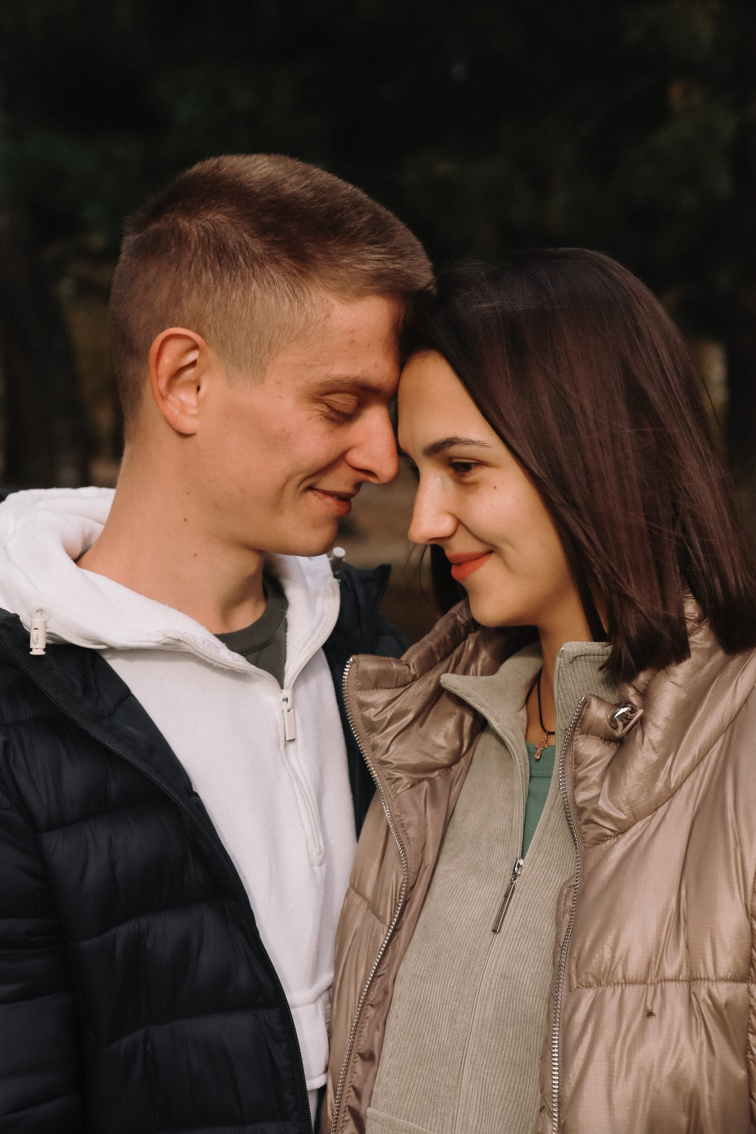 Семейная фотосессия в осеннем парке. Семейный фотограф в Томске Максимова Екатерина