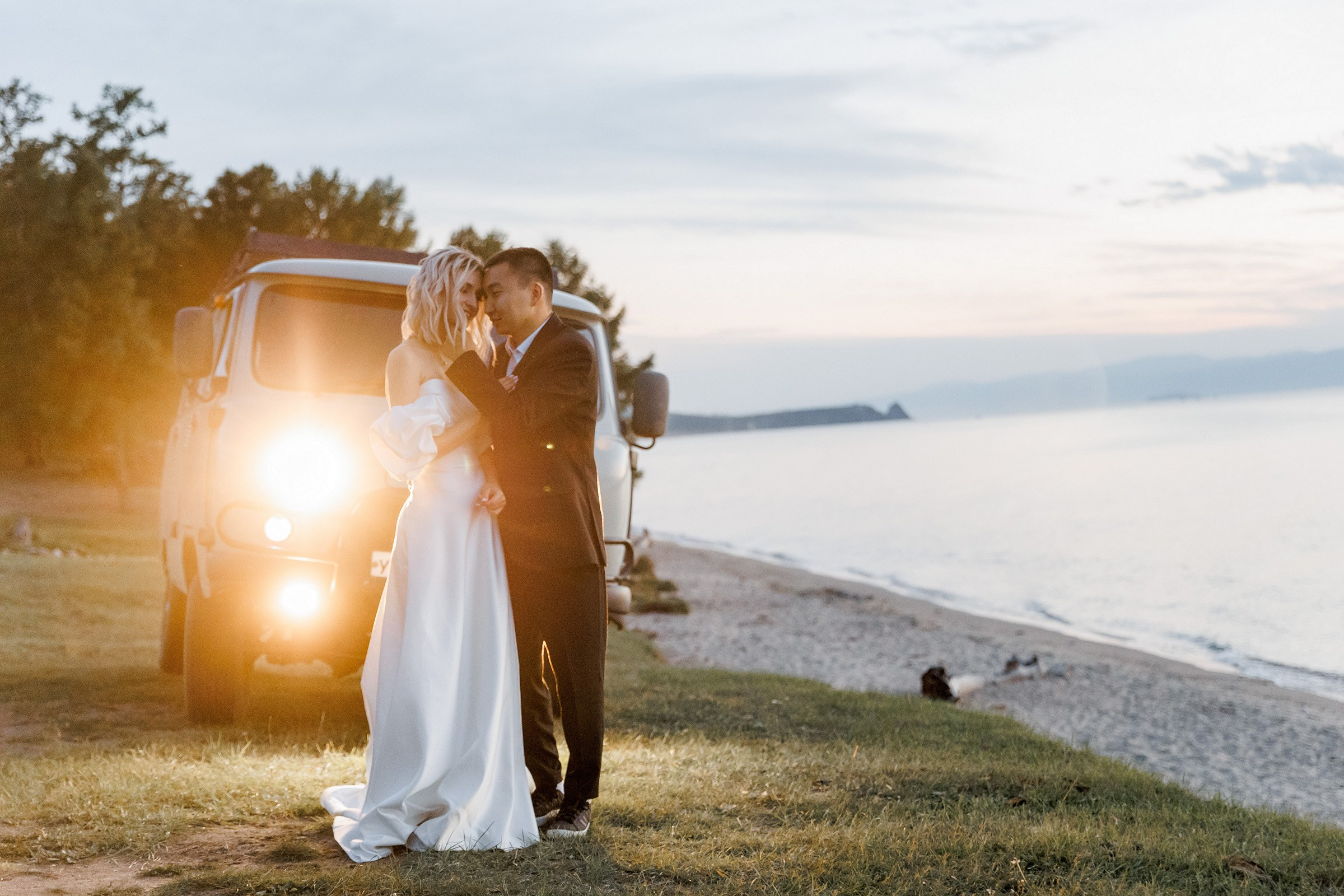Розовый фламинго. И буханка. Свадебный фотограф в Иркутске Сапаров Александр