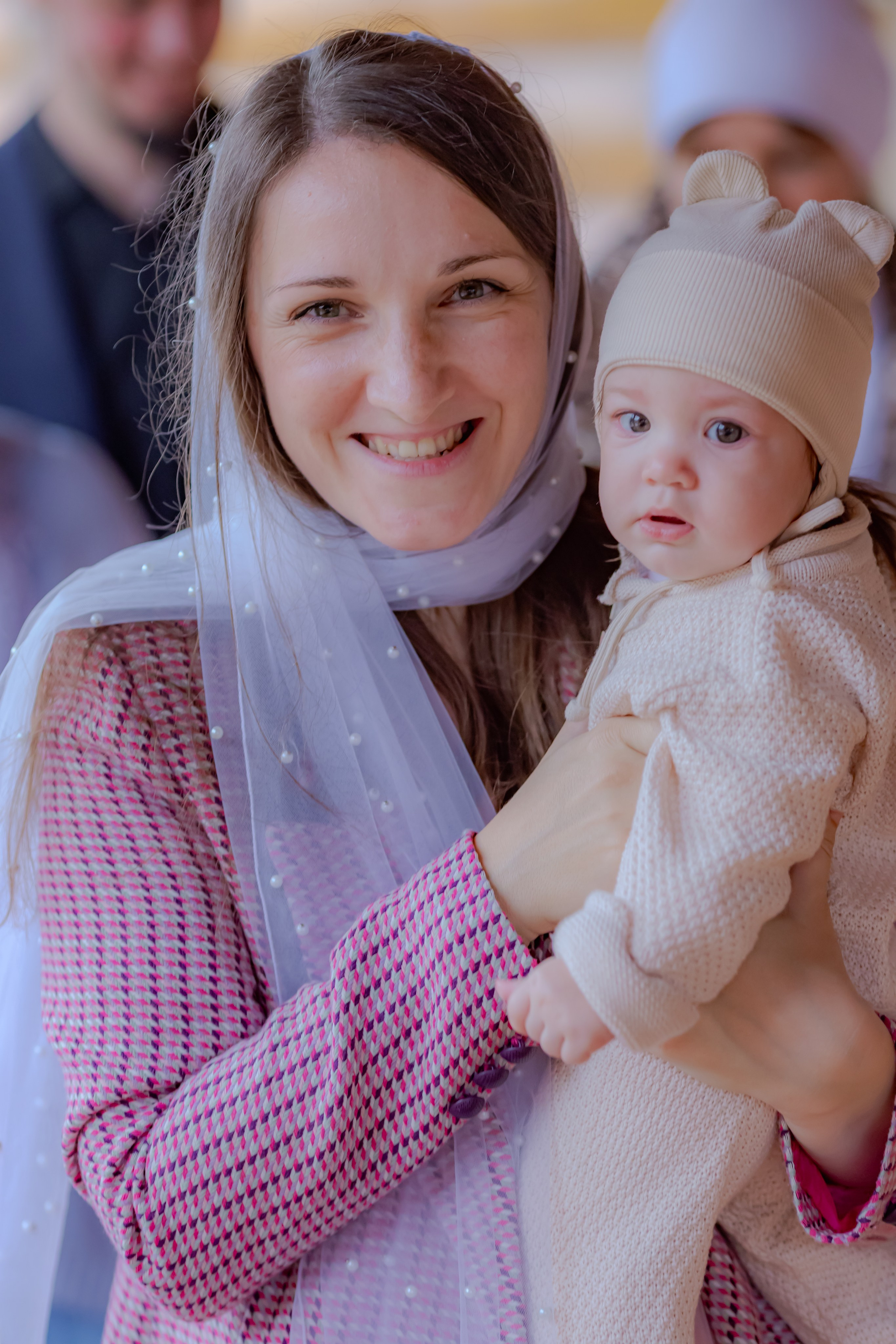 Крещение Полины «Храм святителя Филарета». Детский и семейный фотограф Евгения Вахнеева Москва Зеленоград