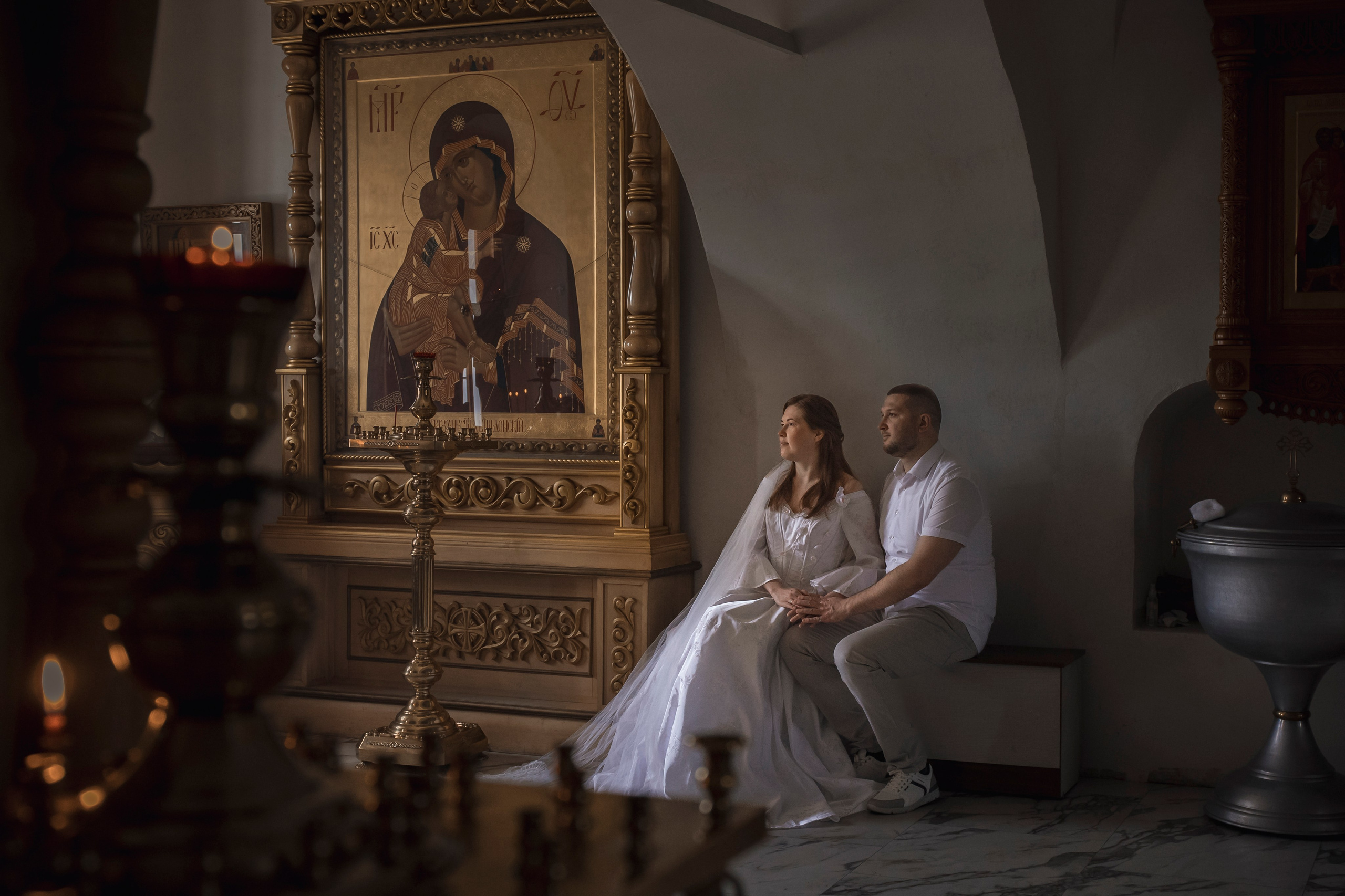 Венчание Александра и Марии. Арт- фотограф Москва