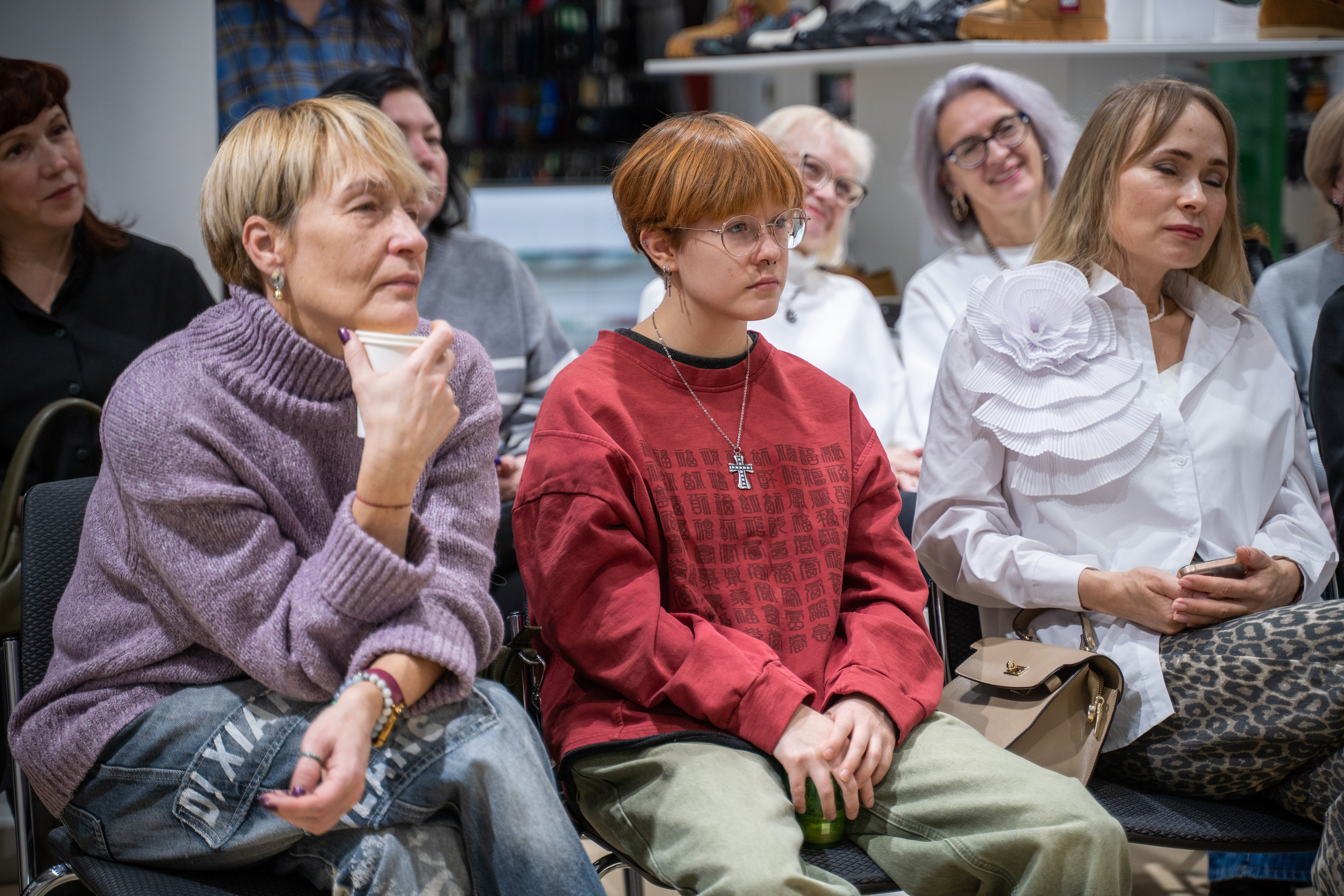 Встреча со стилистом в магазине Milano. Фотограф София Александрова