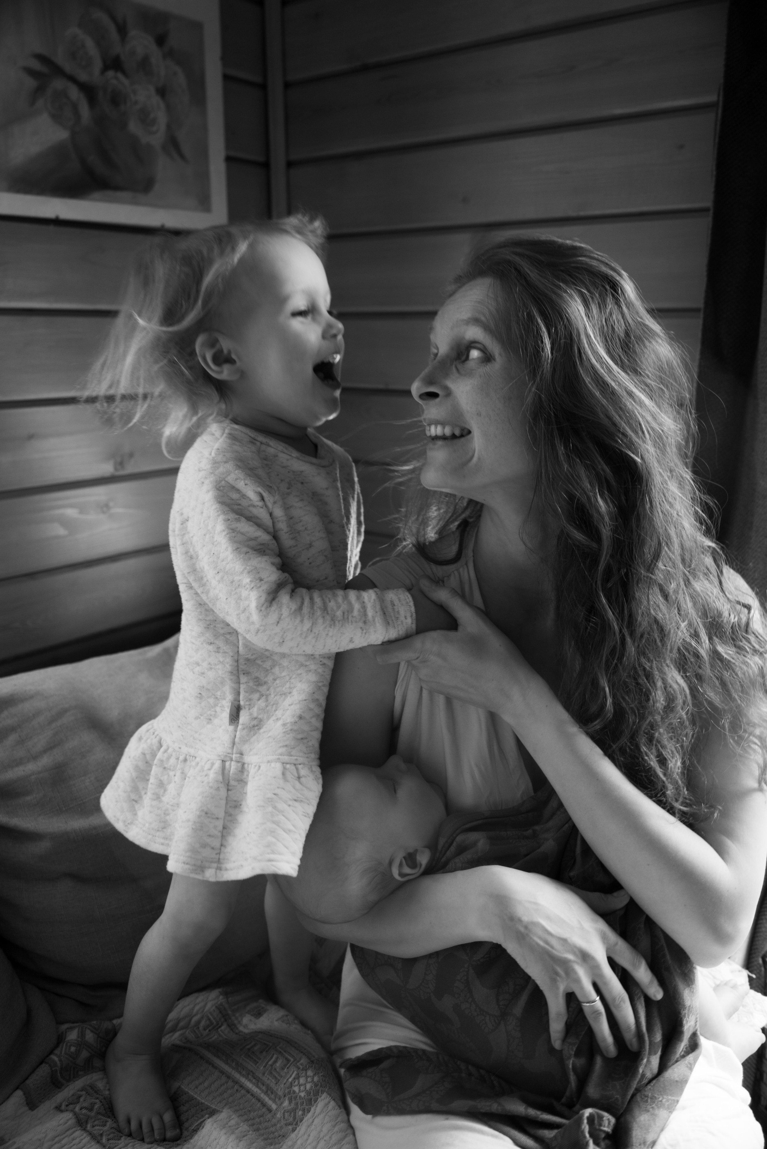 Домашняя фотосессия с двумя детьми. Видеограф Осинина Татьяна — видеосъемка в Москве