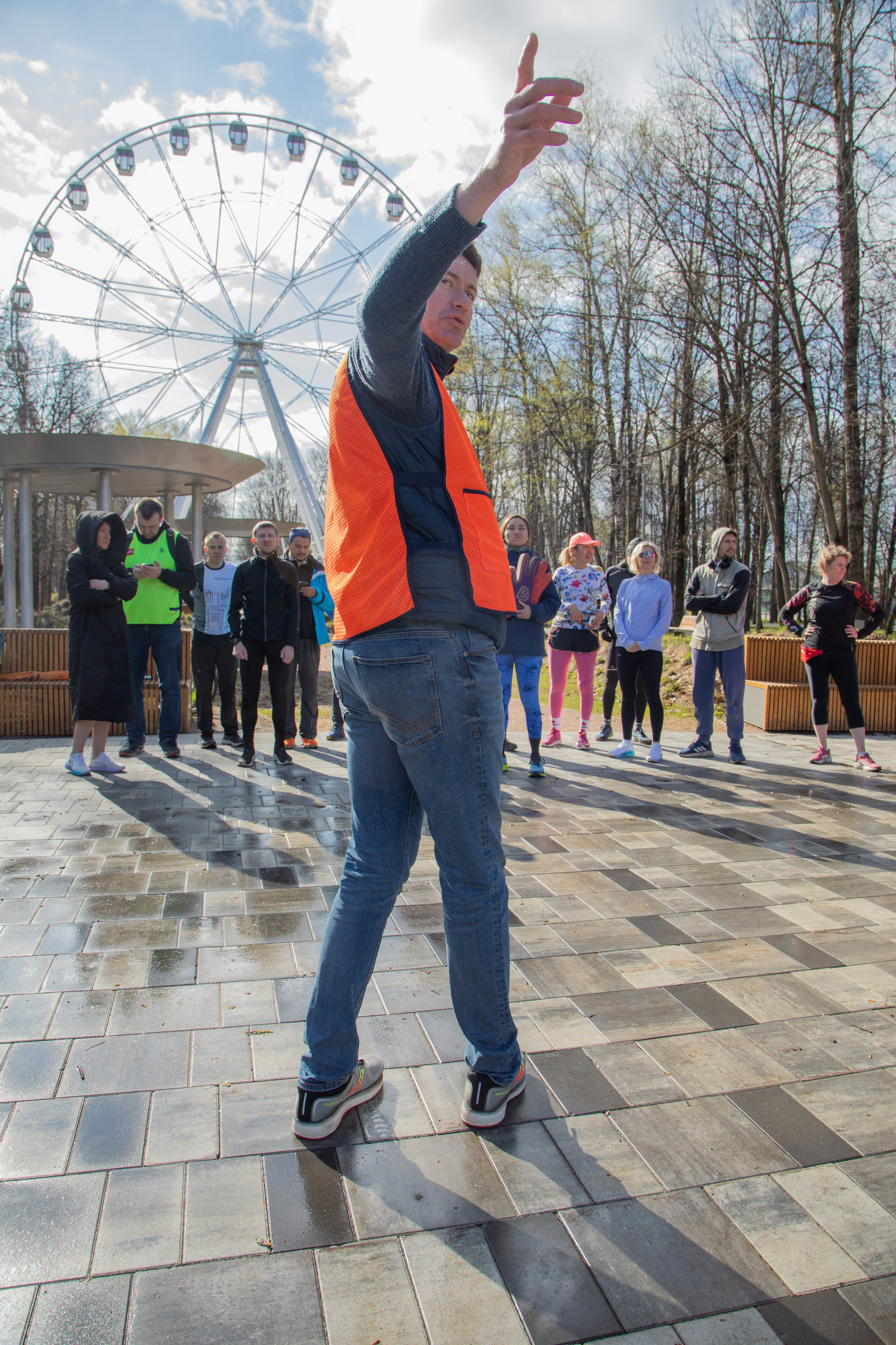 99-е утро вместе с 5 вёрст Химки. Фотограф Сергей Ловкий
