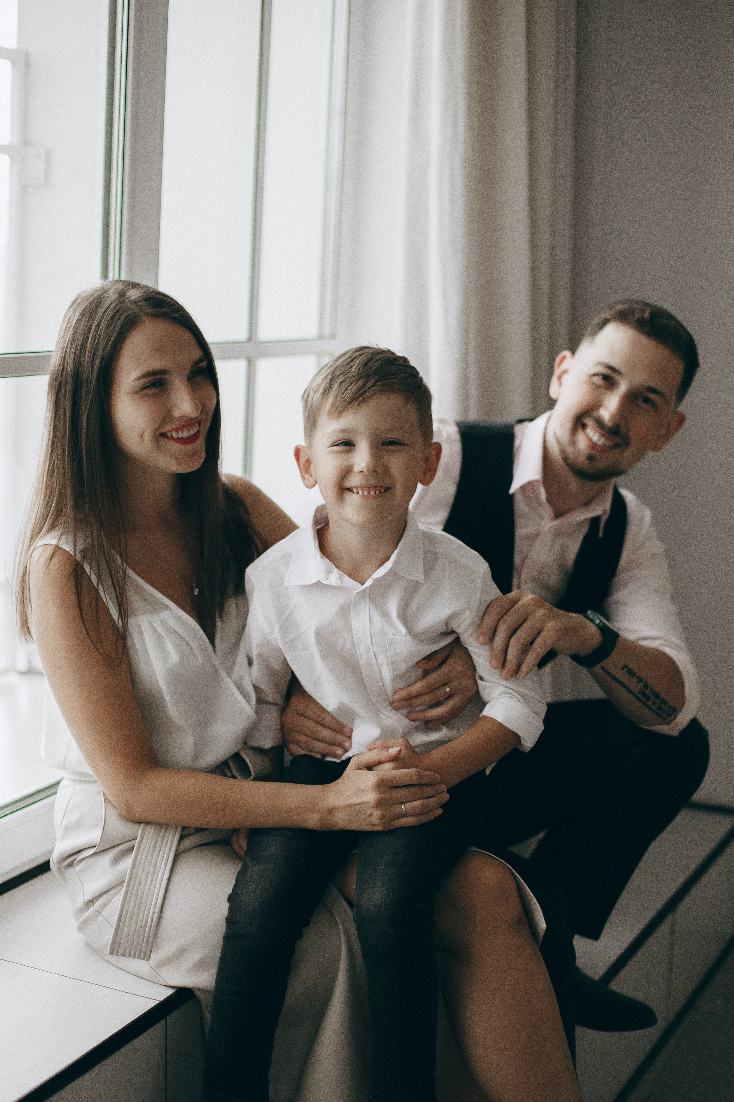 Андрей, Таня, Миша. Фотограф Ксения Крохина Санкт-Петербург