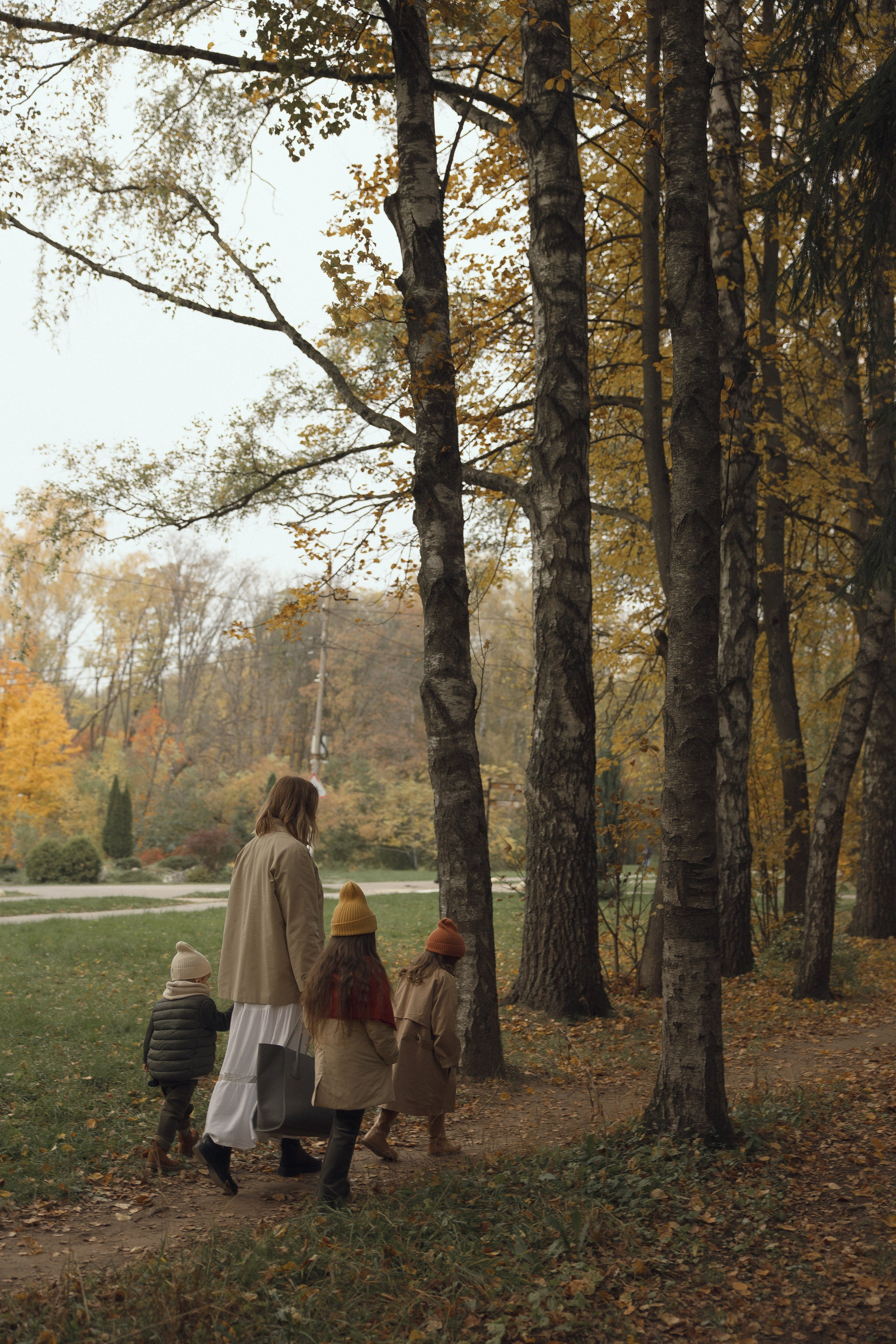 Листопад и дети. Семейный фотограф в городе Тула Любовь Сабирова