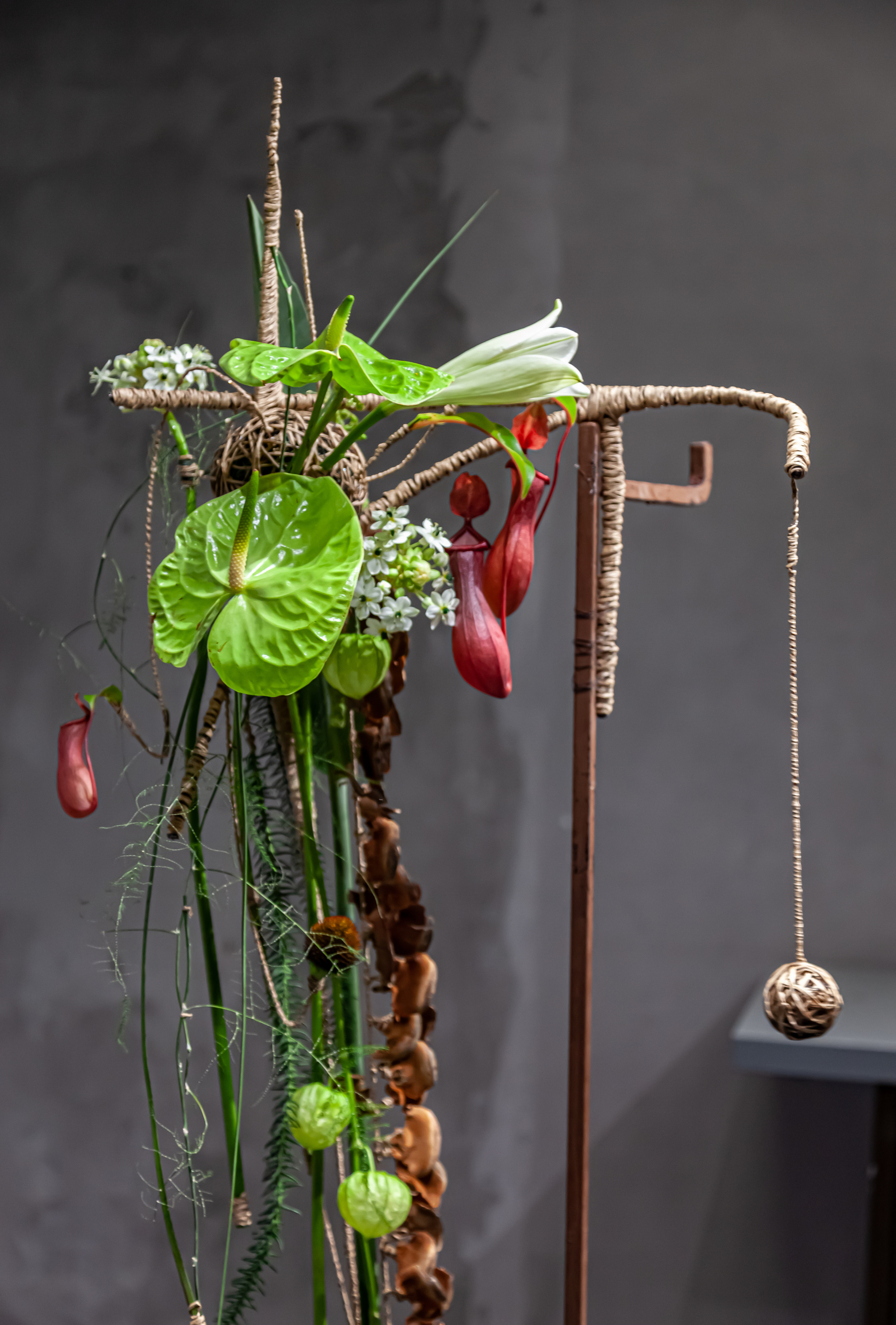 Флористическая работа со смещенным фокусной зоны. Maria Poleshchuk, commercial photographer in Sydney