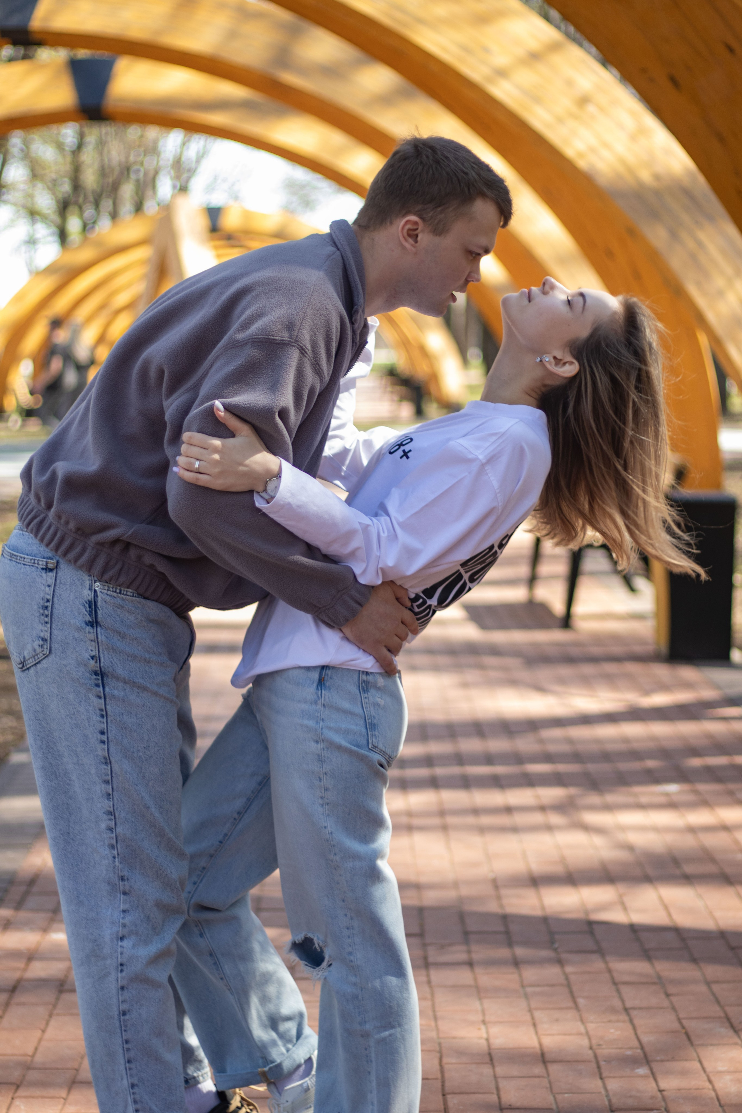 Love story в Нижнем Новгороде Александровский сад