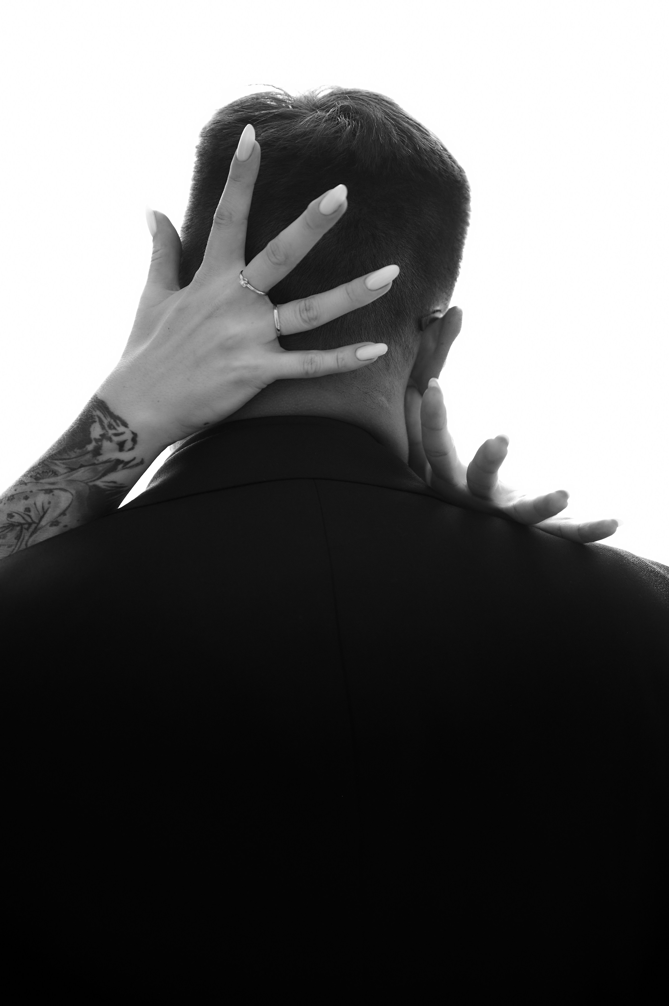 Свадебная фотосессия в Туле в черном. Свадебный фотограф в Туле Никита Беляев