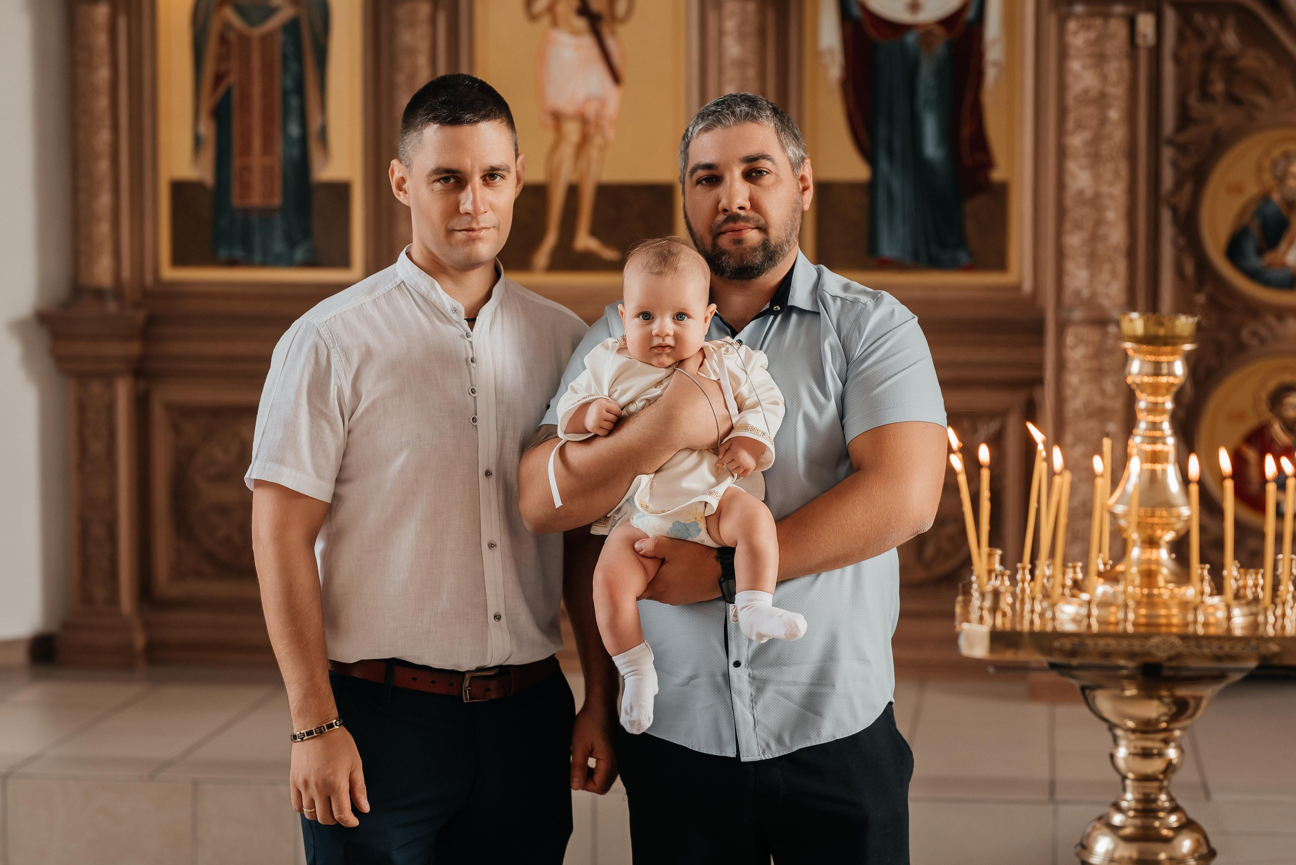 Крещение Ромы. Свадебный и семейный фотограф Яна Стражева. Волгоград, Москва