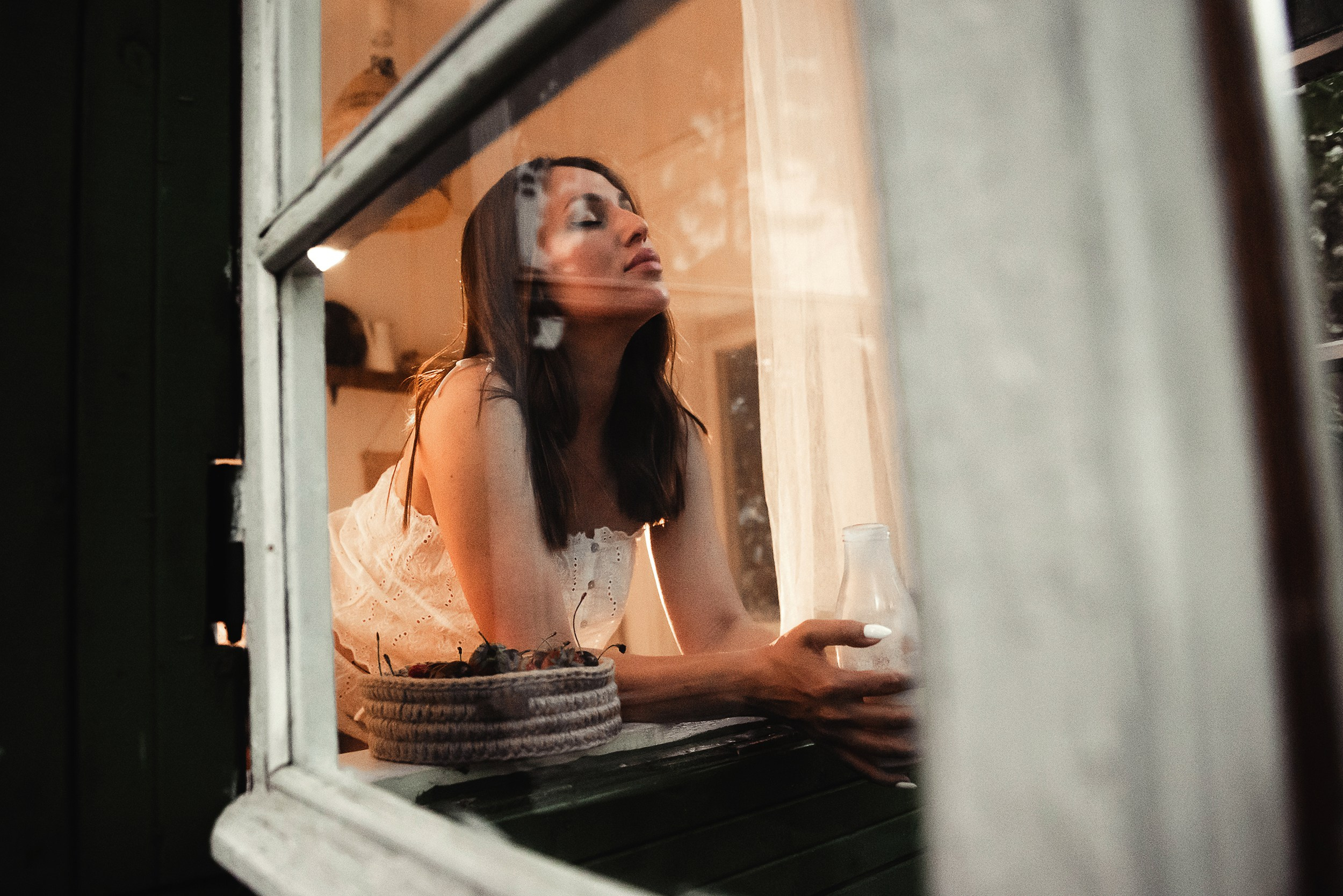 Оксана и Зевс на даче. Семейный Фотограф в Москве Ирина Хохлова