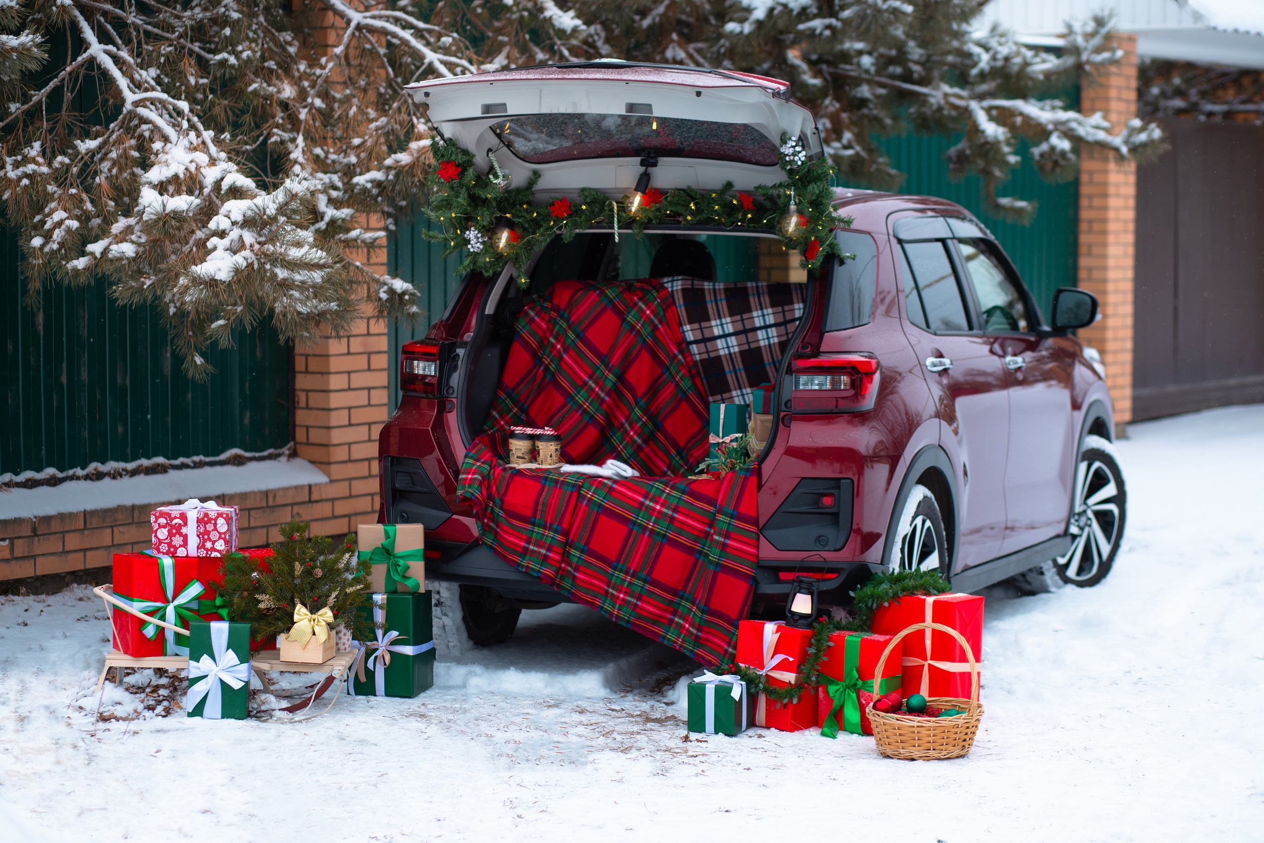 «Рождественское авто». Фотограф в Комсомольске-на-Амуре