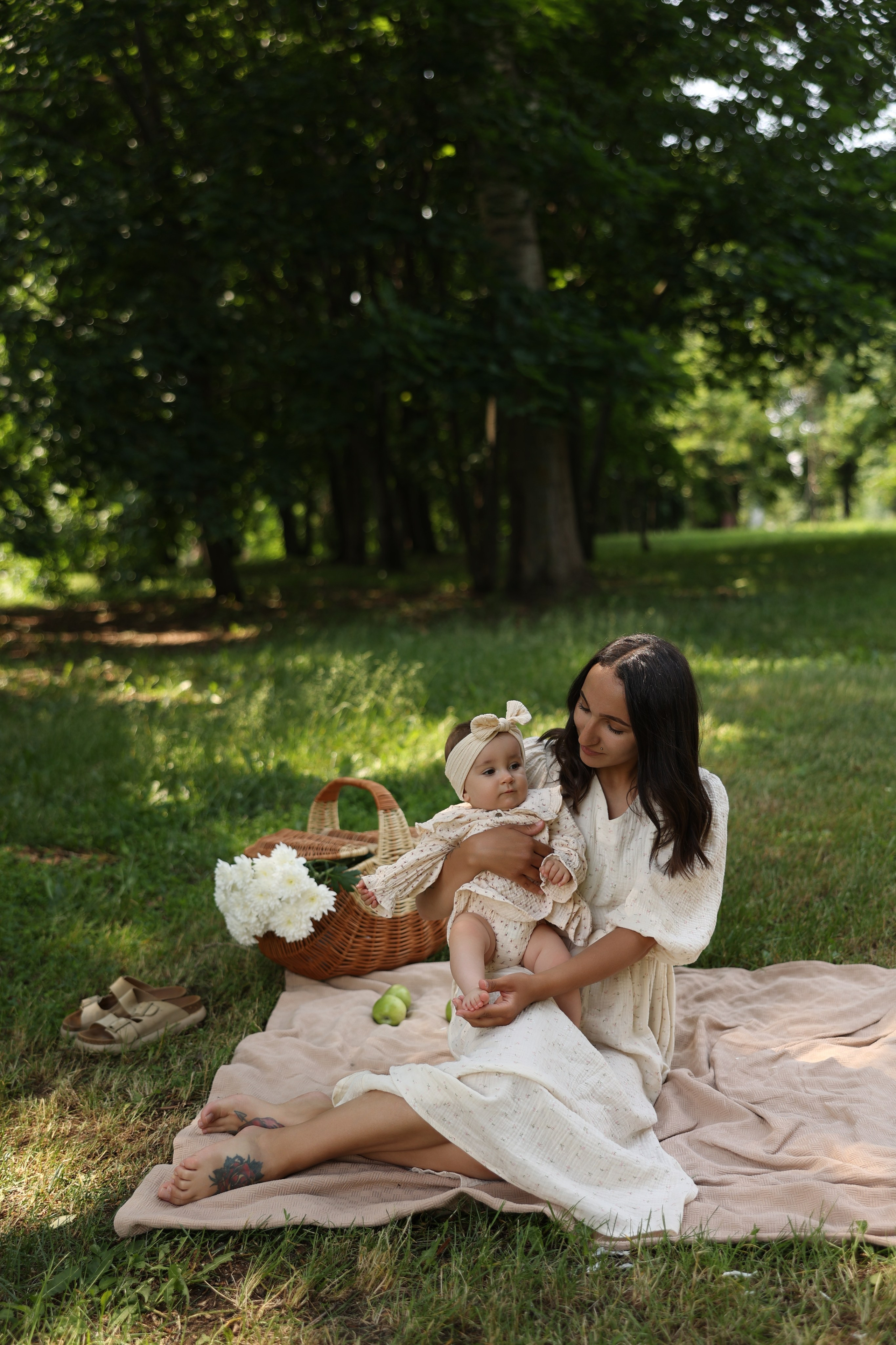 Мила, Валера и Оливия. Свадебный и семейный фотограф в Москве Ломова Ирина