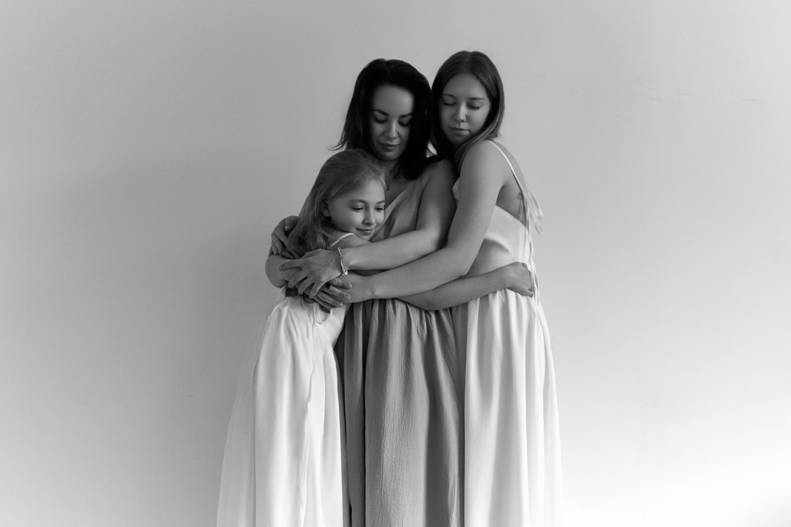 Семейная съемка в гортензиях. Фотограф в Краснодаре Татьяна Вижевитова