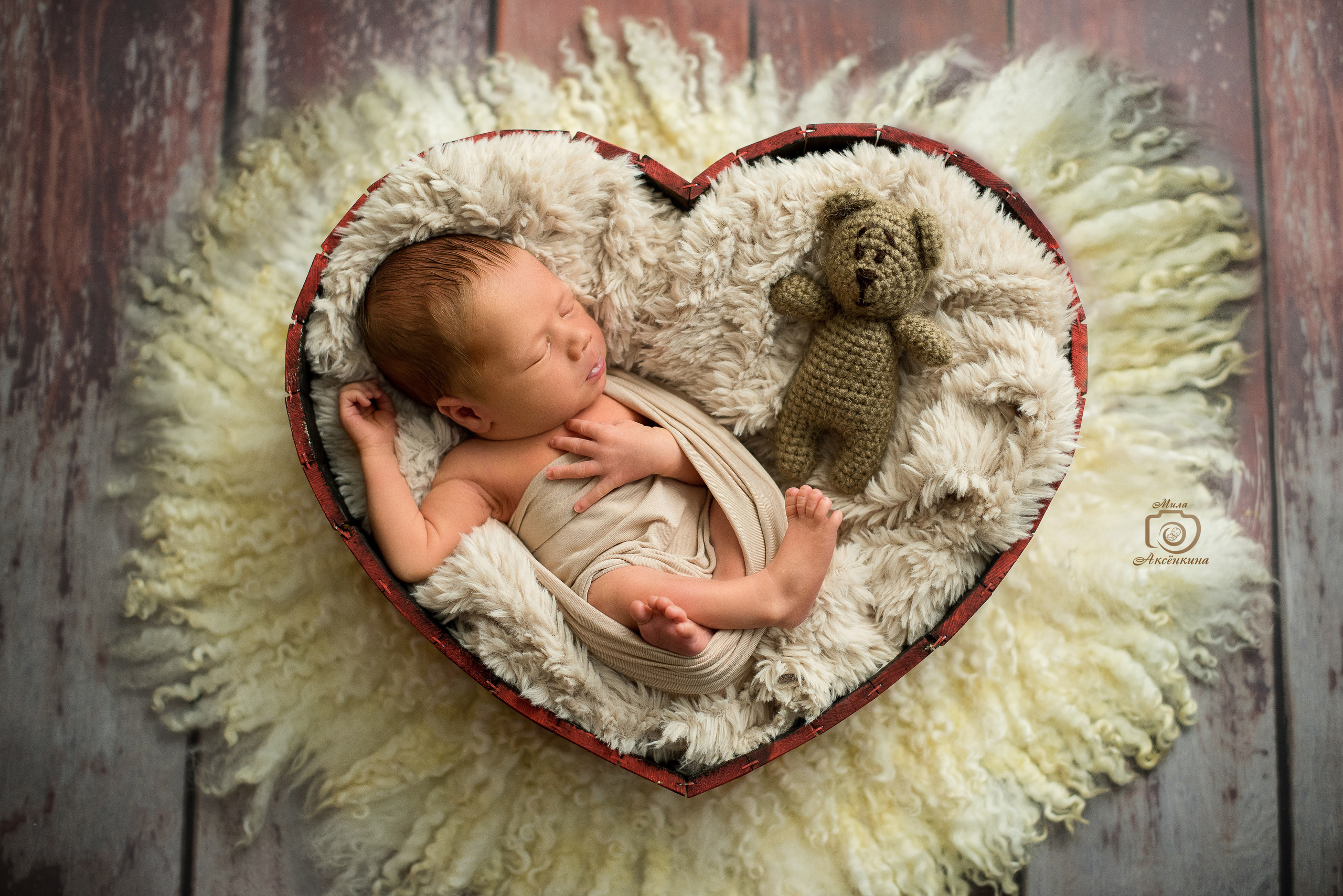 Портфолио новорожденных. Фотограф в Нефтеюганске Мила Аксёнкина