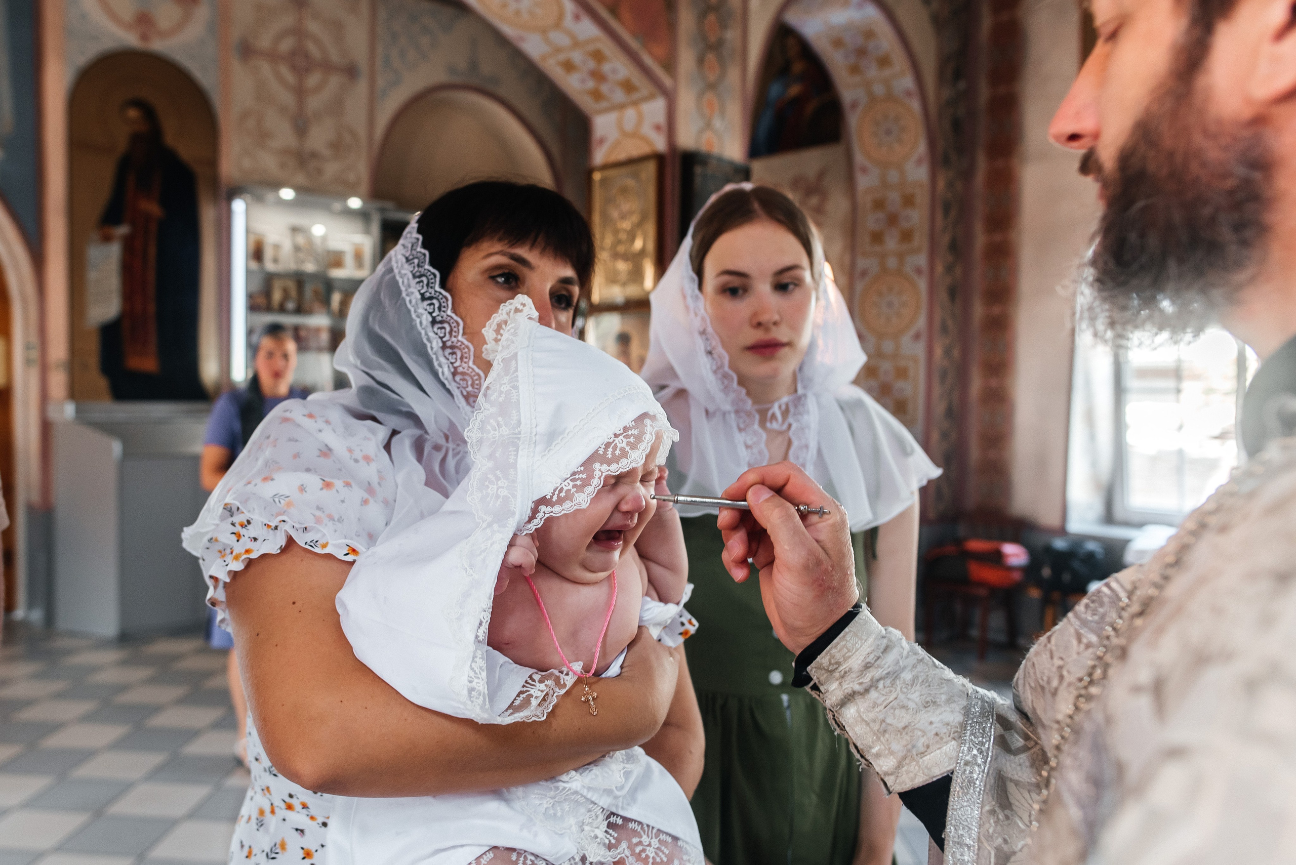 Крещение Варвары. Детский и семейный фотограф выпускной альбом Приморско-Ахтарск
