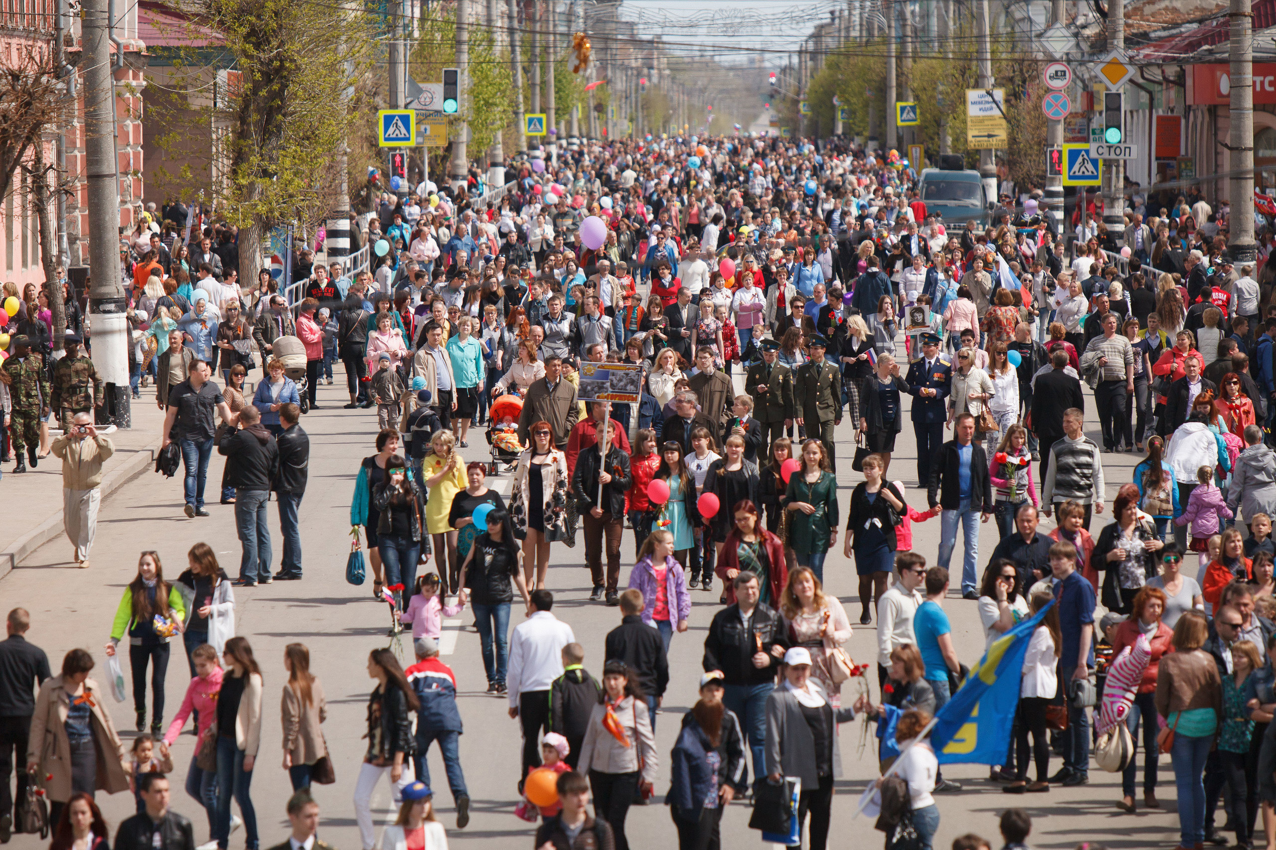 9 мая в Сызрани. Свадебный, семейный и школьный фотограф в Сызрани Максим Баталов
