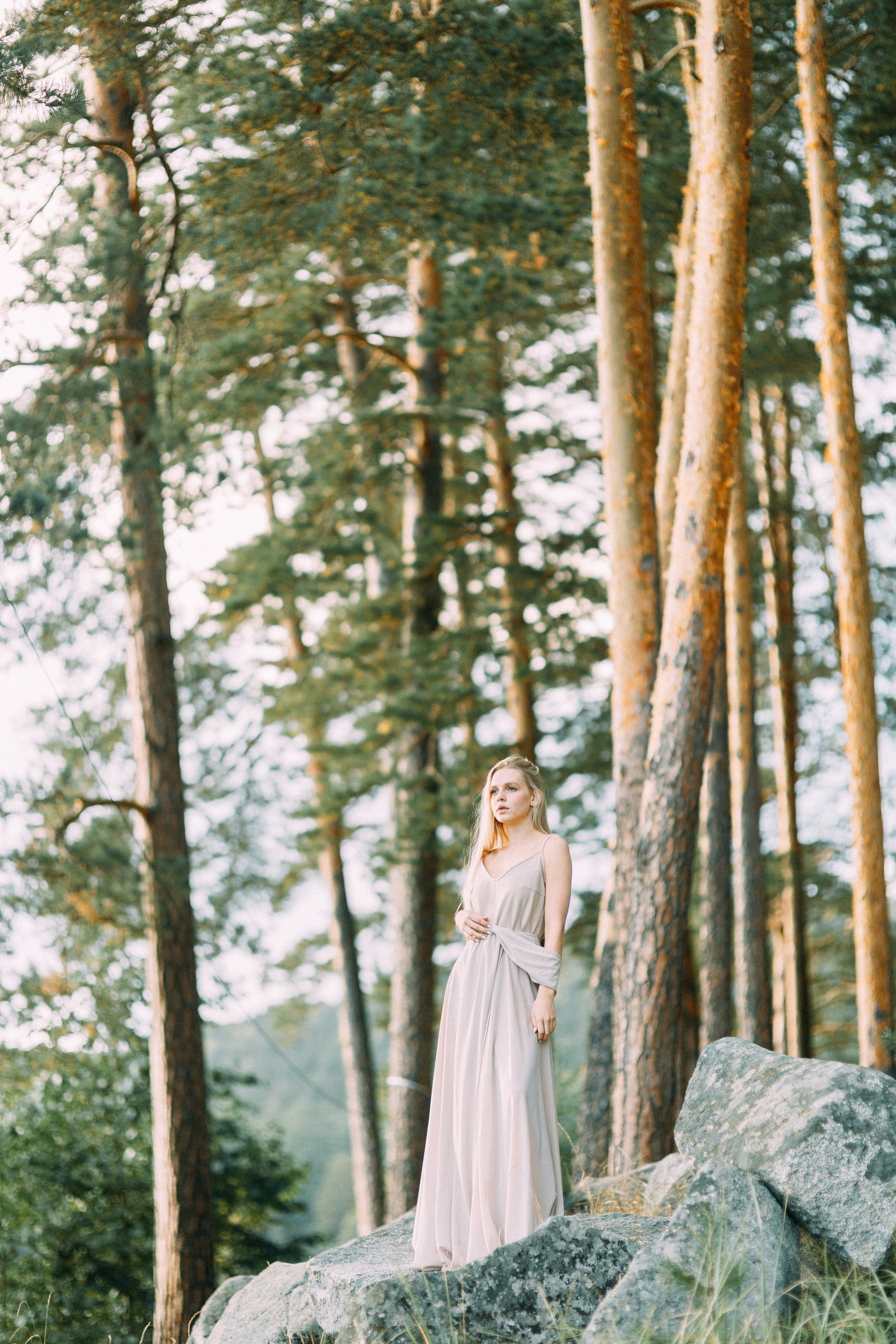 Закатная съемка на озере Тургояк