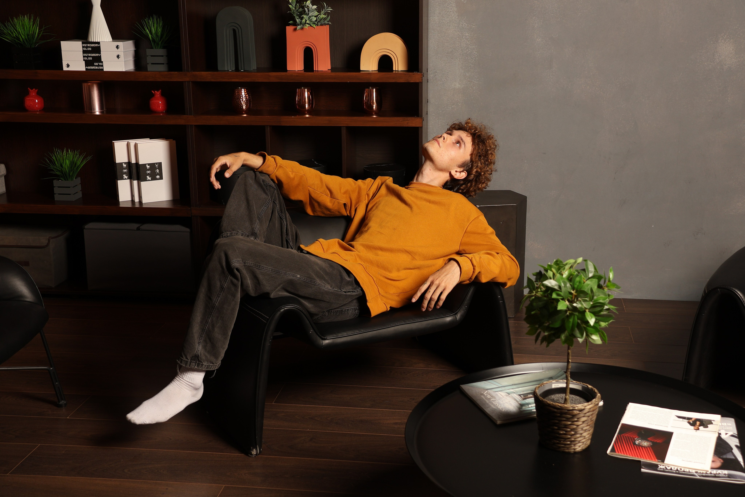 Musicians. Mintonov's Film Studio