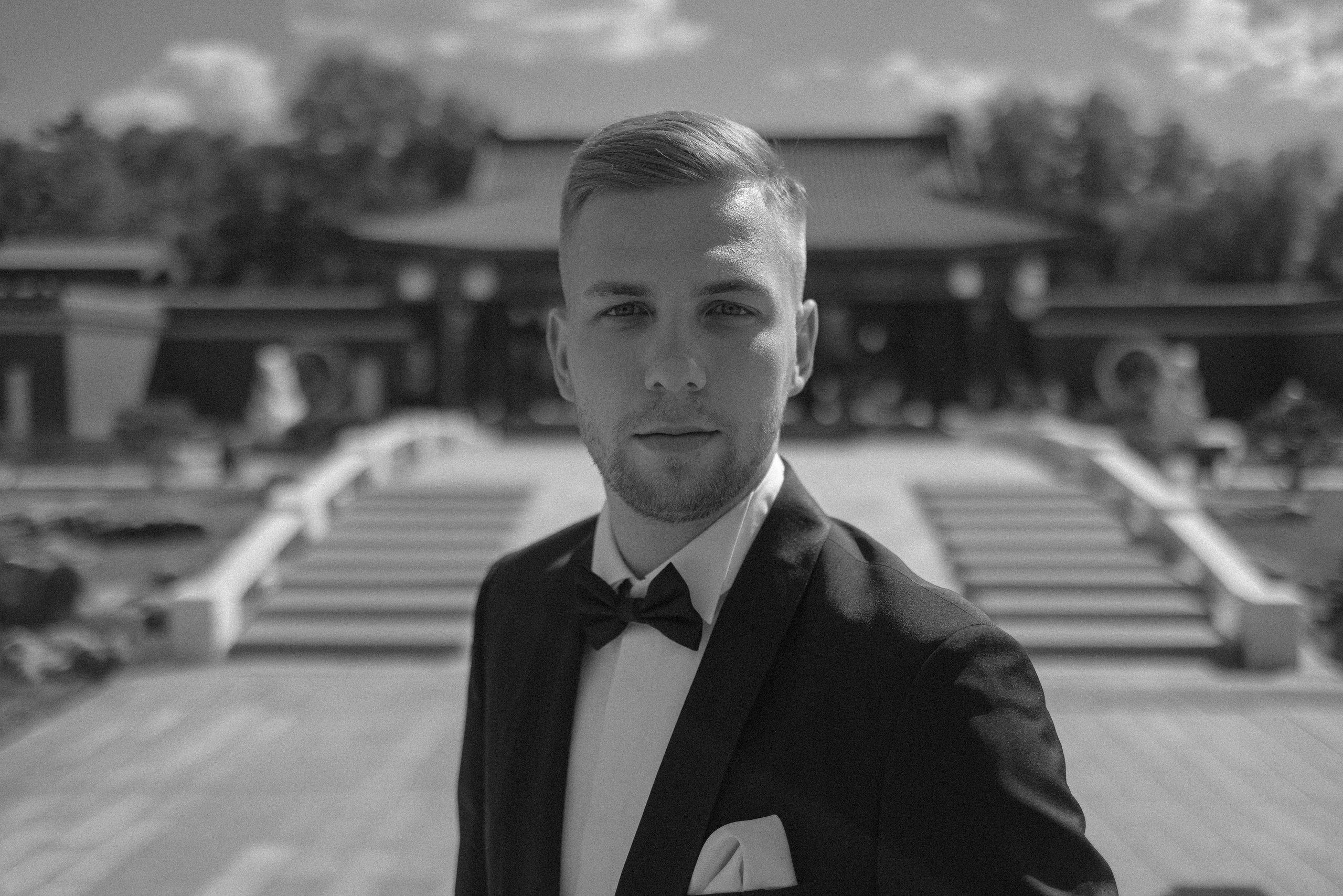 На закате. Свадебный фотограф в Москве