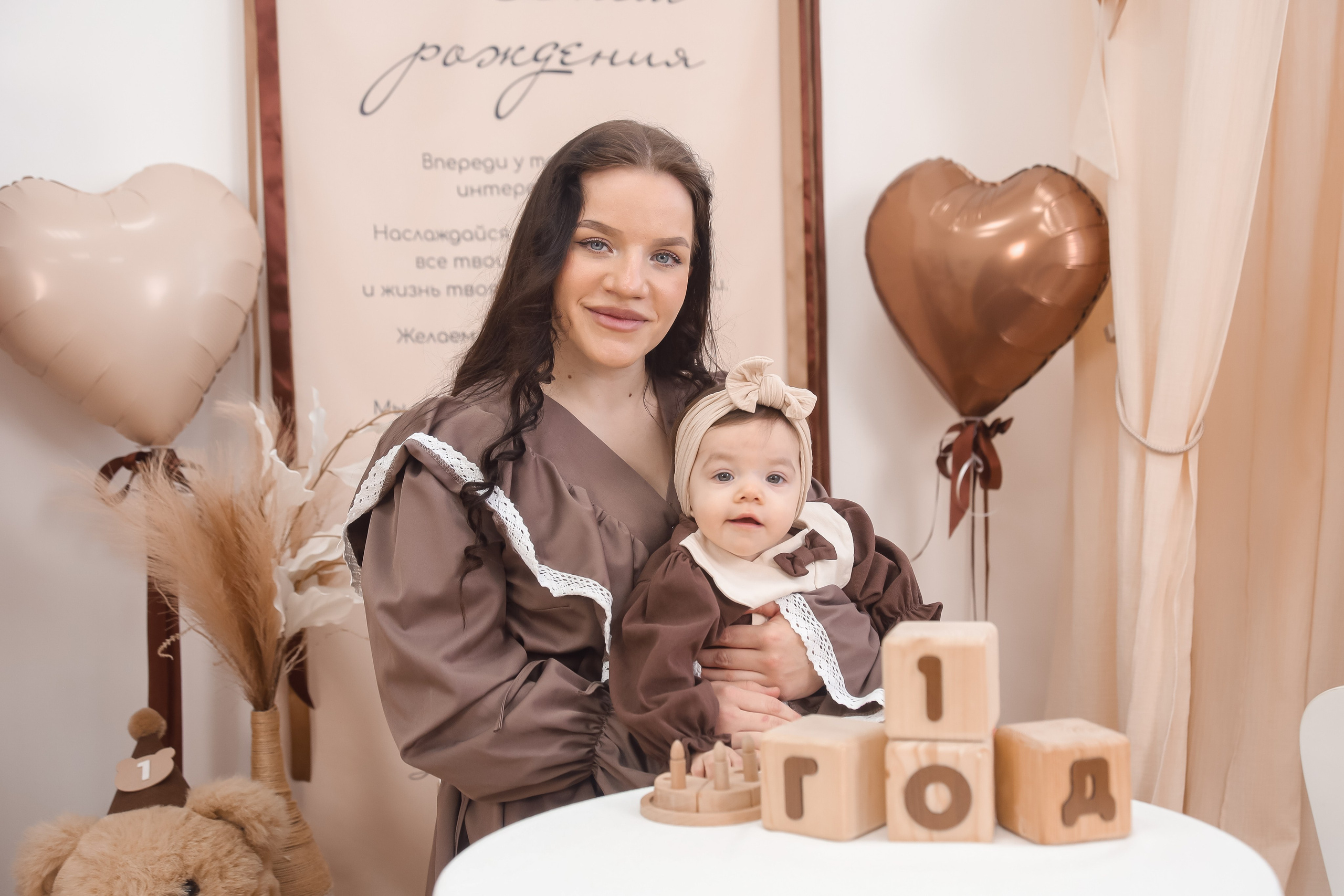 1й Годик Асият. Детский и Семейный фотограф в Санкт-Петербурге. Детская Фотостудия «FAMILY STORY»