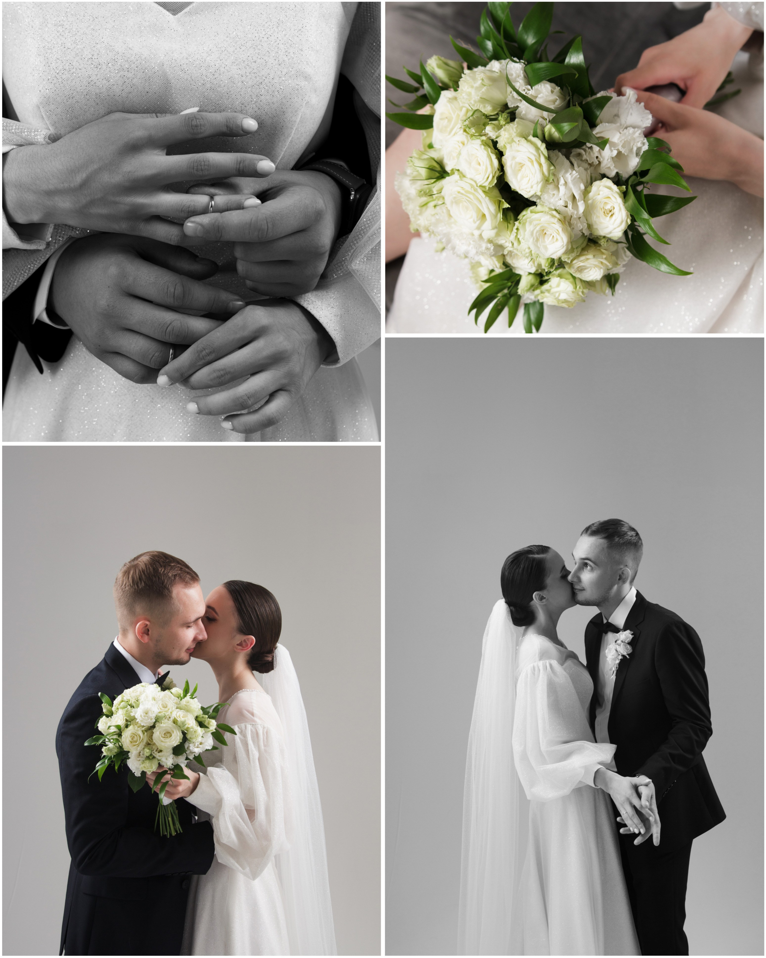 Свадебная фотосессия в студии. Фотограф Москва — личные фотосессии, лавстори в студии