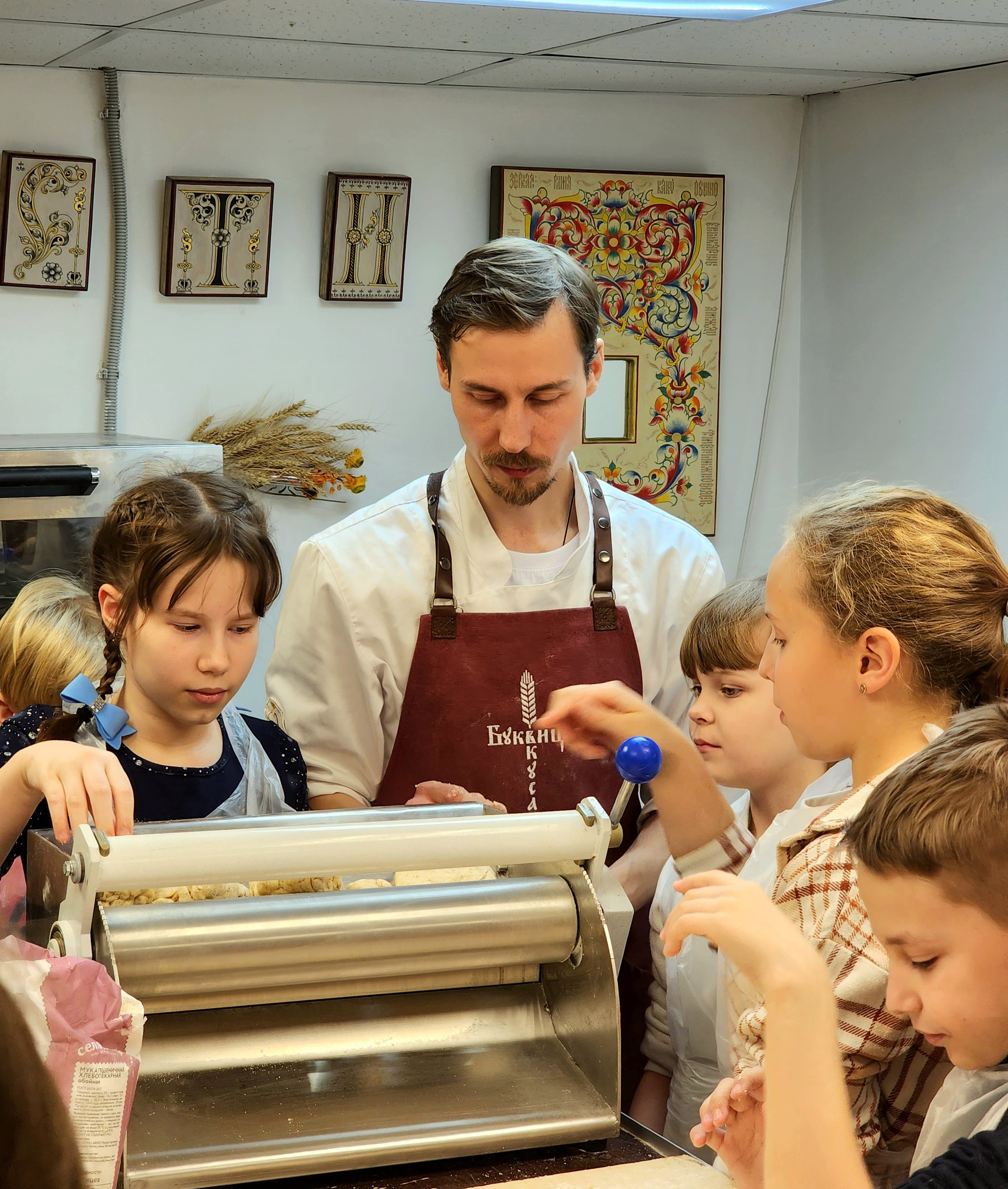 Мастер-класс в пекарне братьев Носовых