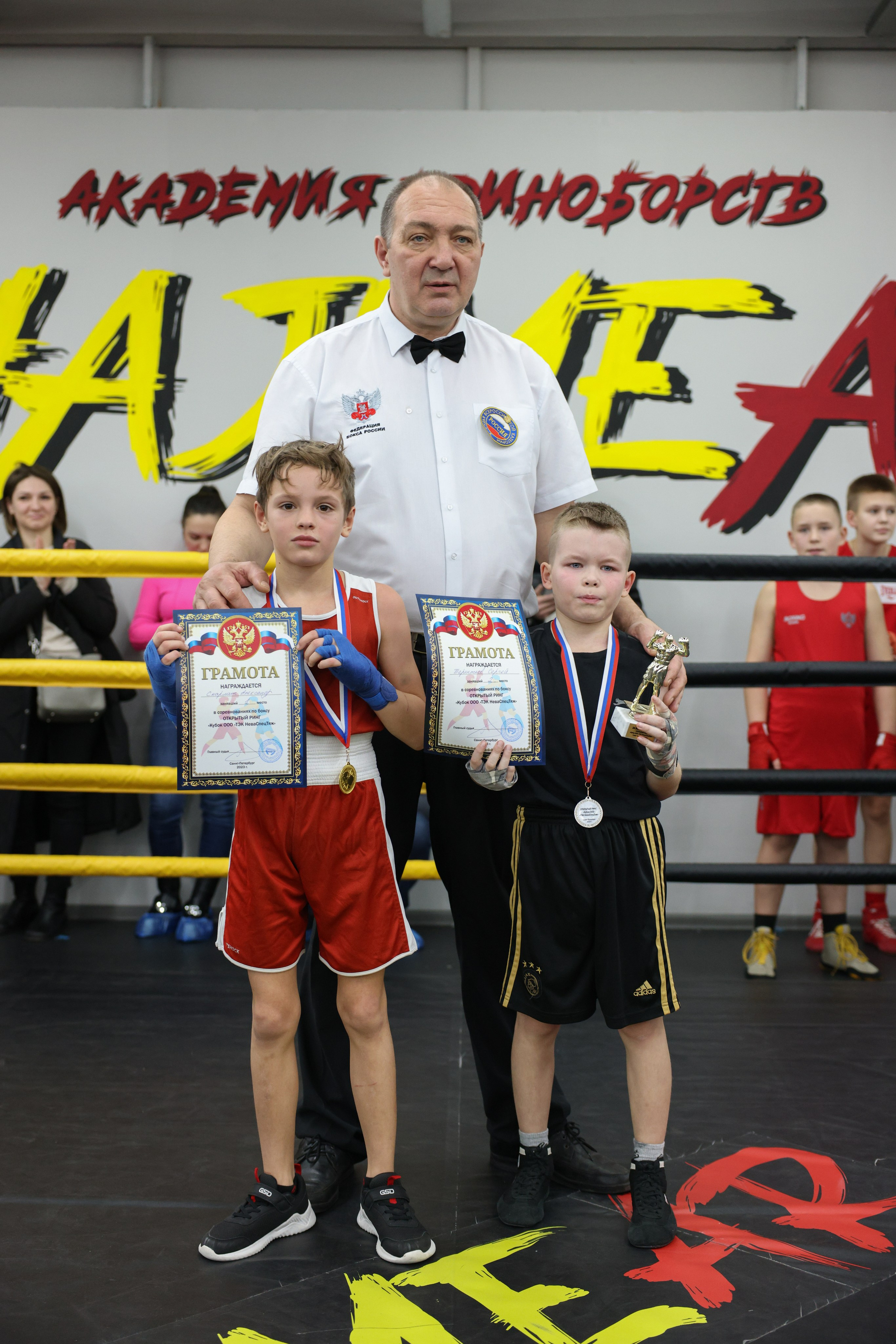 Открытый ринг «кубок ООО «ТЭК НеваСпецТяж». Фотограф Александр Заломаев