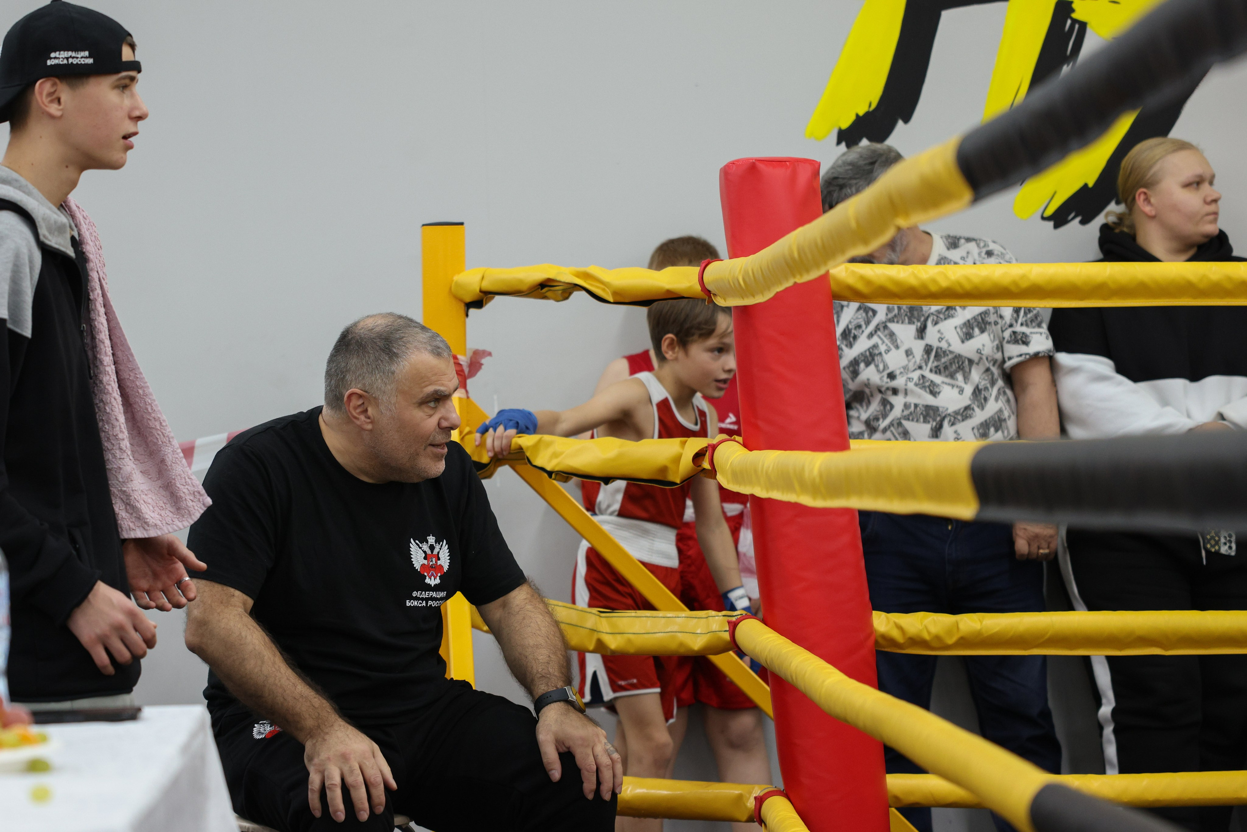 Открытый ринг «кубок ООО «ТЭК НеваСпецТяж». Фотограф Александр Заломаев