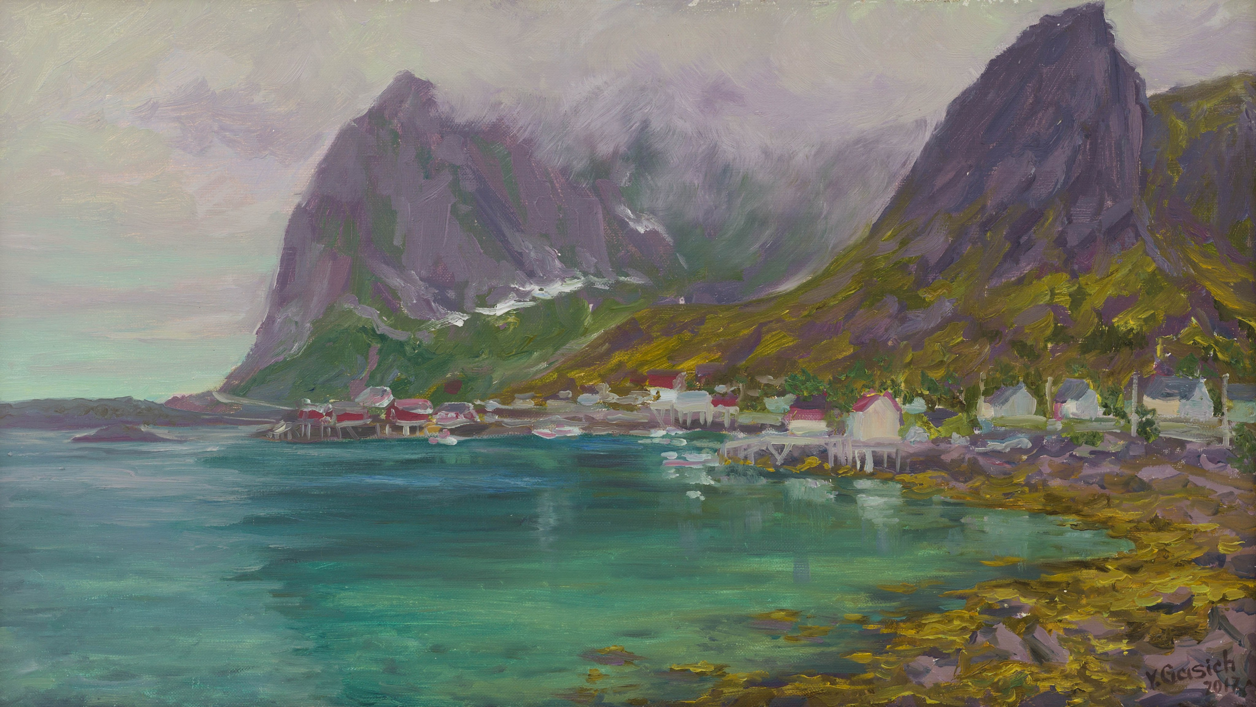 Пленэр / Plein air. Художник Василий Гасич