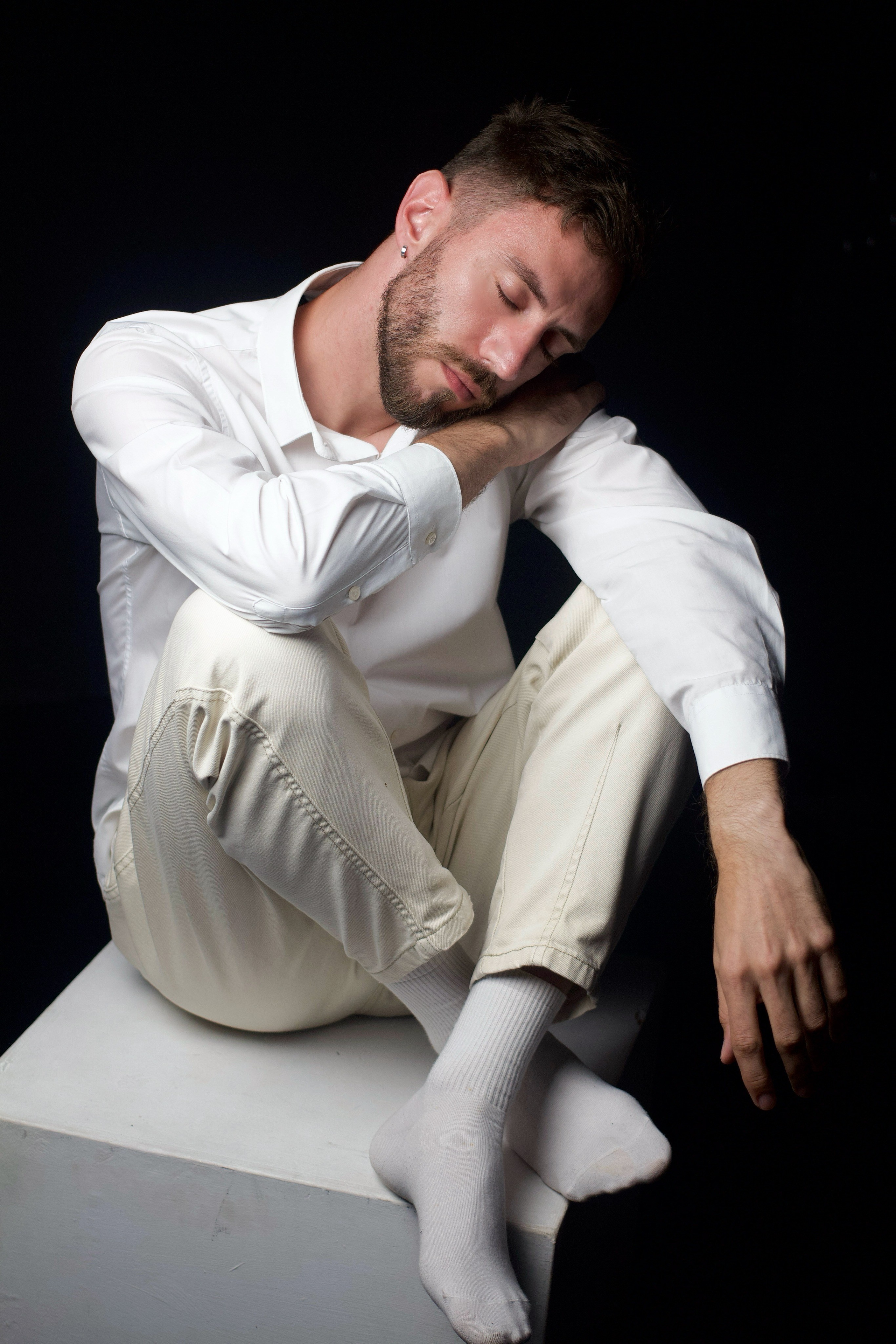 Иван, студия VOGUE. Photography Eva