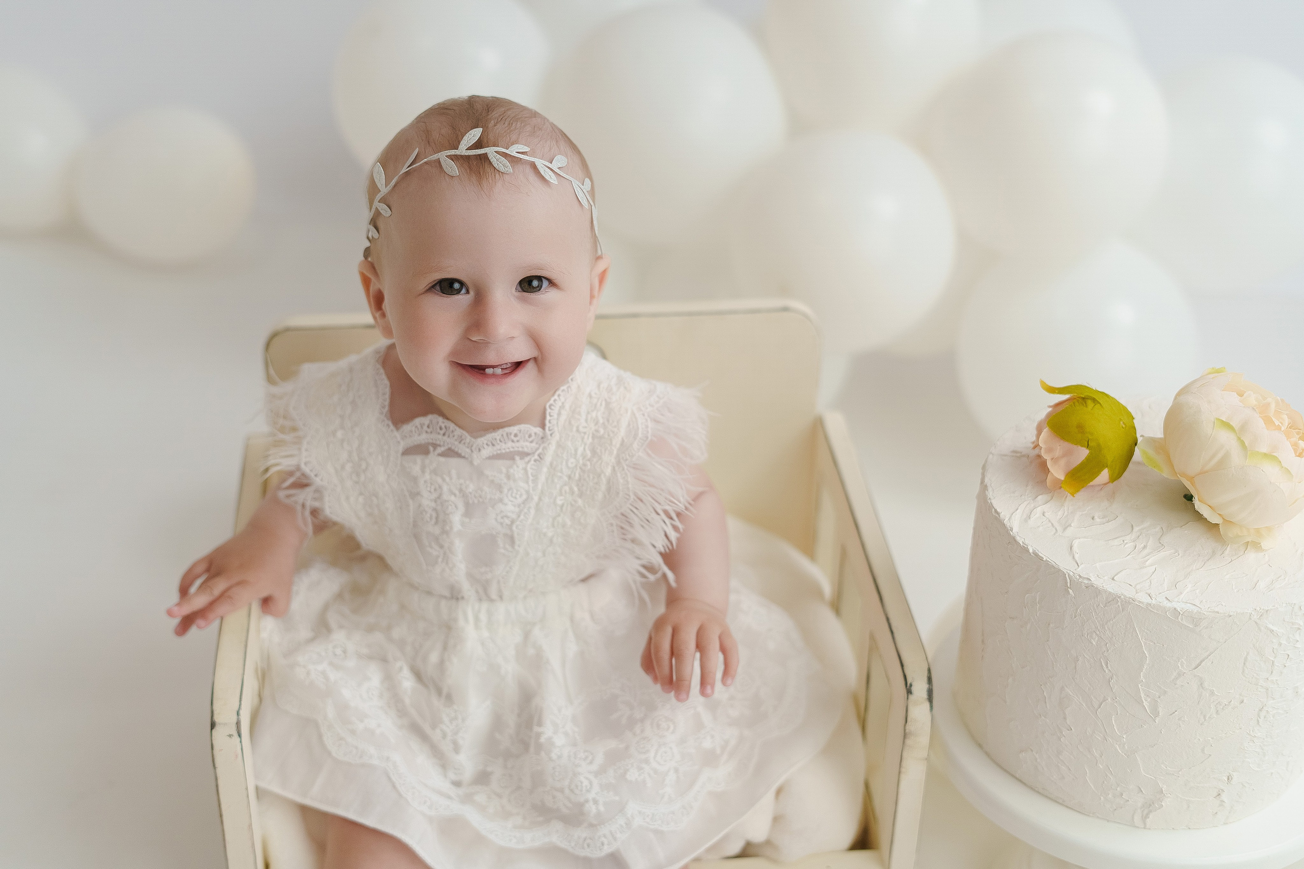 Шары к тарифу «годик эксклюзив». Фотограф новорожденных в г. Павлово Беспалова Екатерина