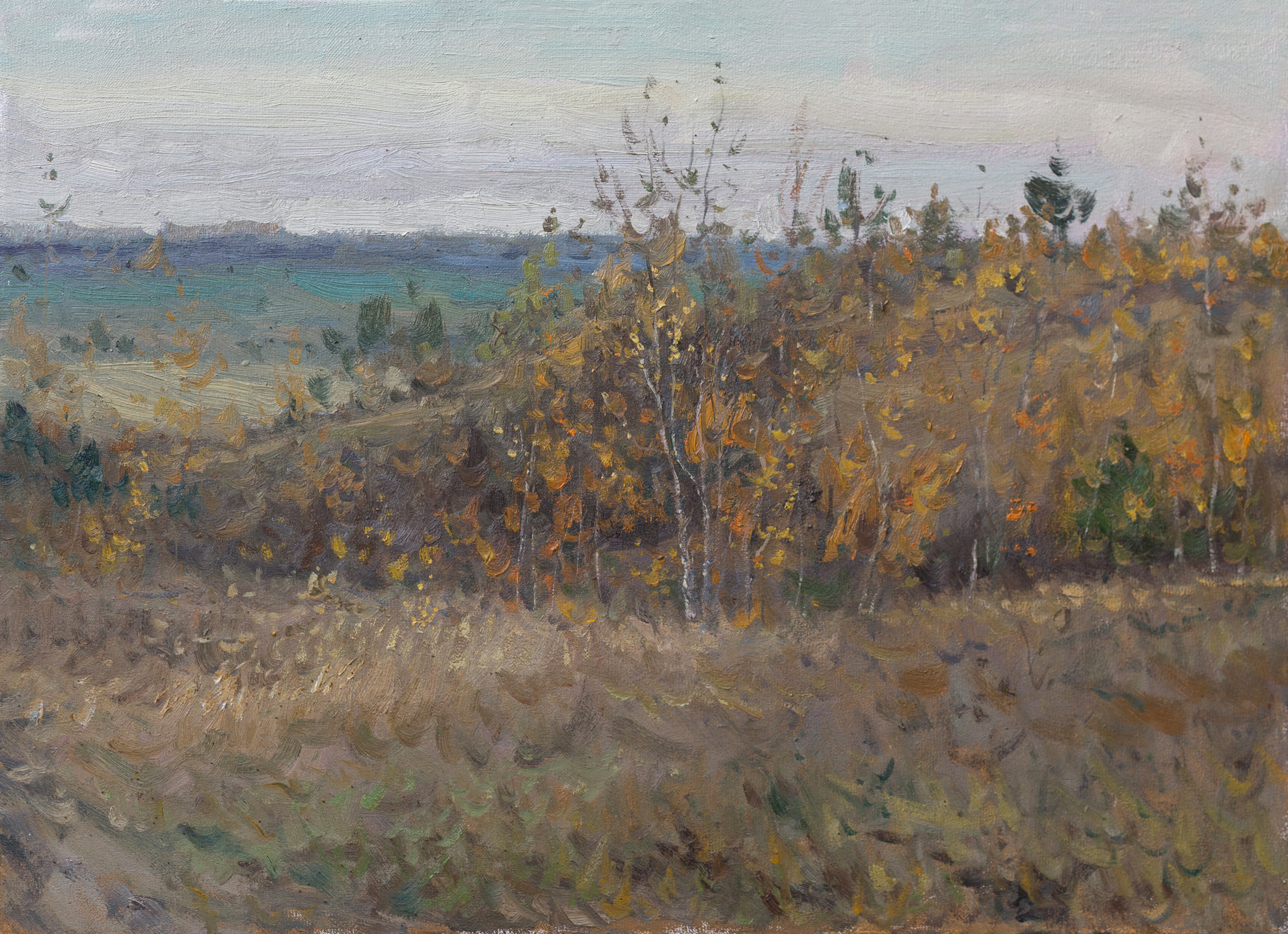 Осень. Художник Александр Каверин