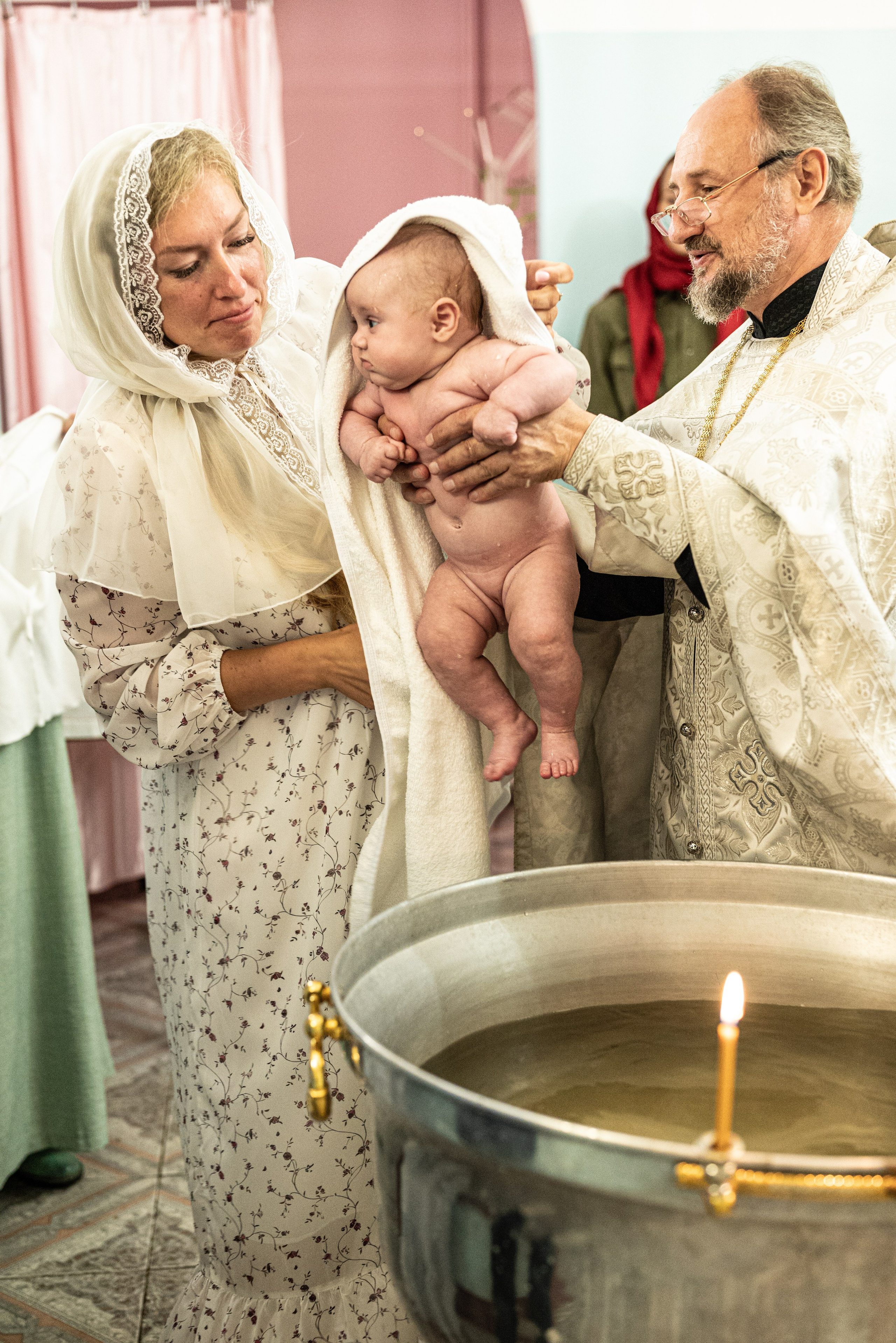 Крещение Анна. Семейный и детский фотограф Москва