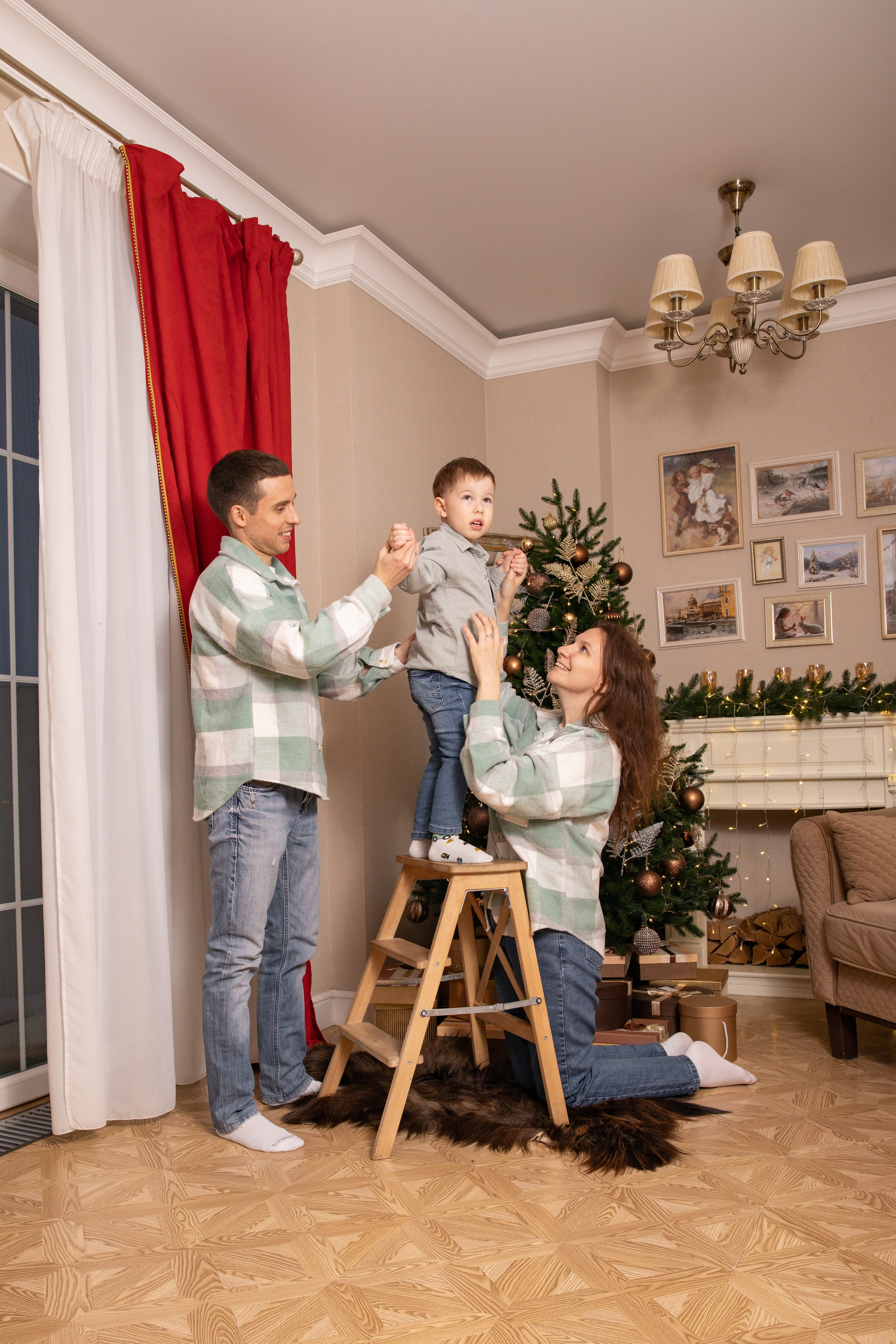 Первые новогодние для Натали. Фотограф в Железнодорожном и Балашихе