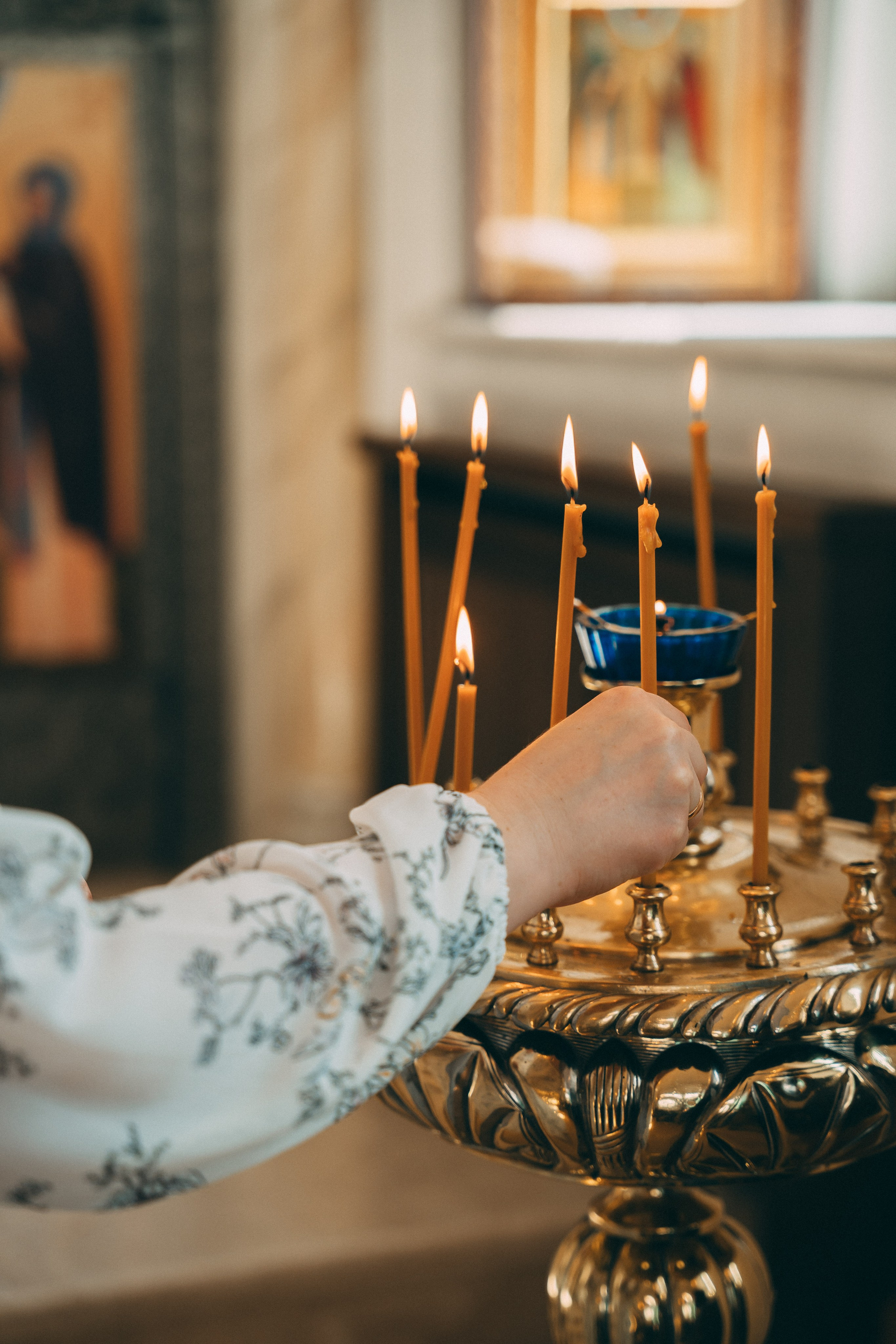 Крещение Арсения и Максима. Главная