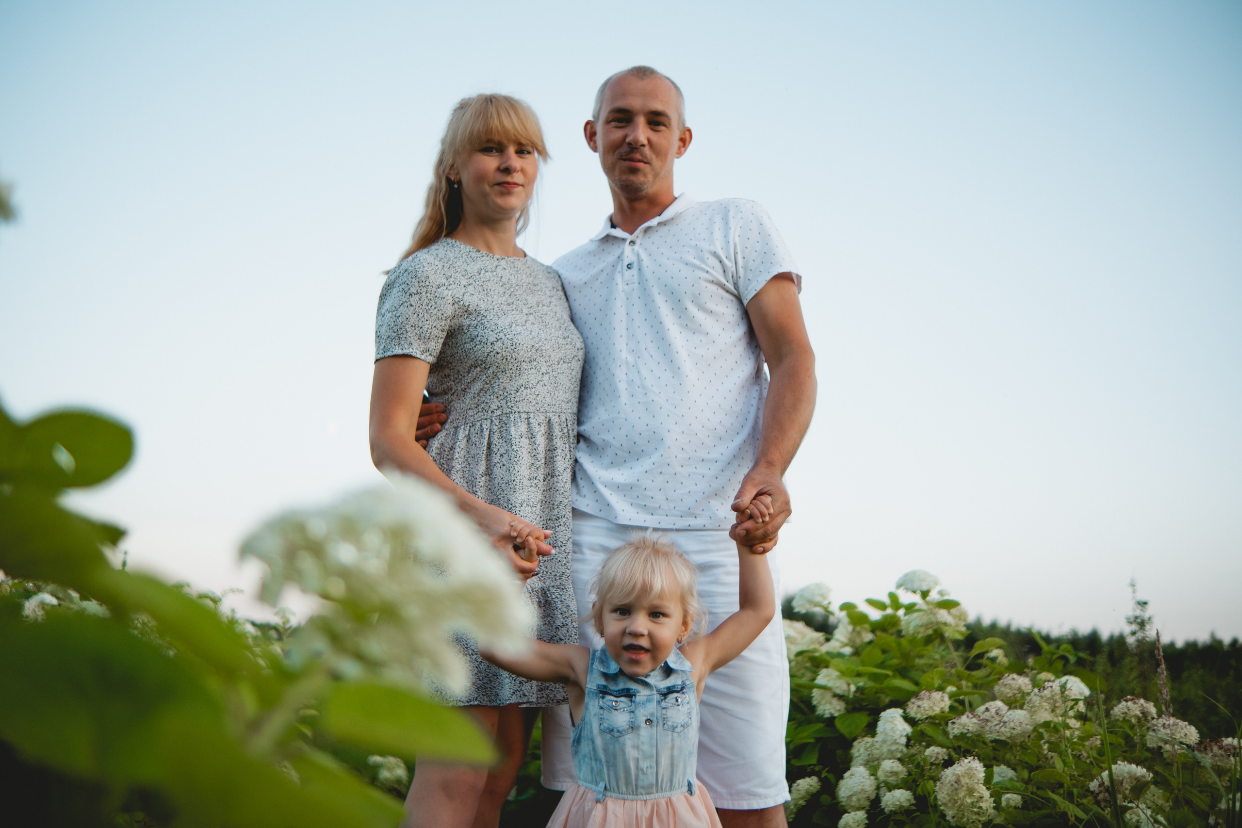 Семейная съемка в лованде. Nattie.ph