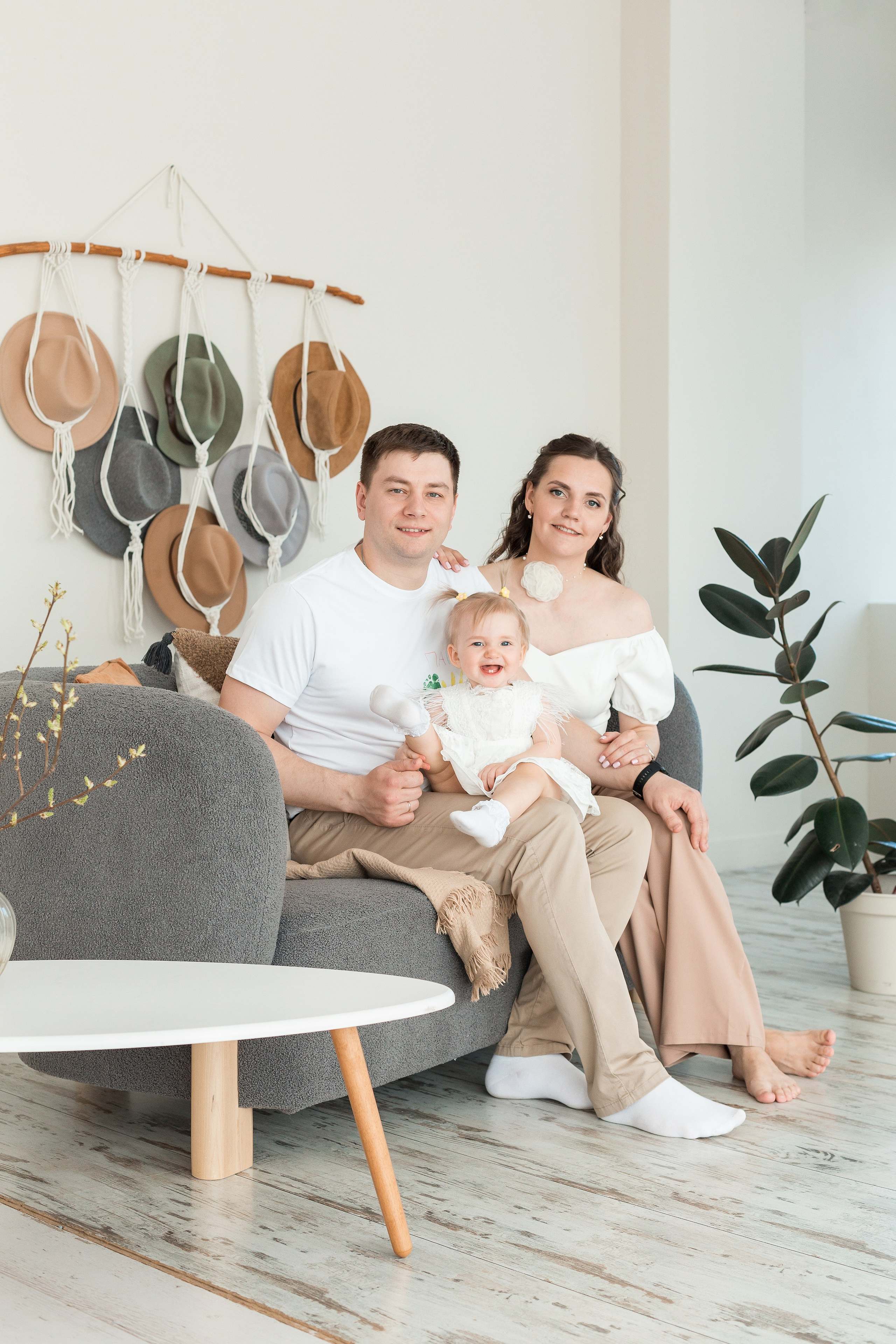 Семейная студийная съемка. Семейный и детский фотограф в Перми Ксения Масленникова