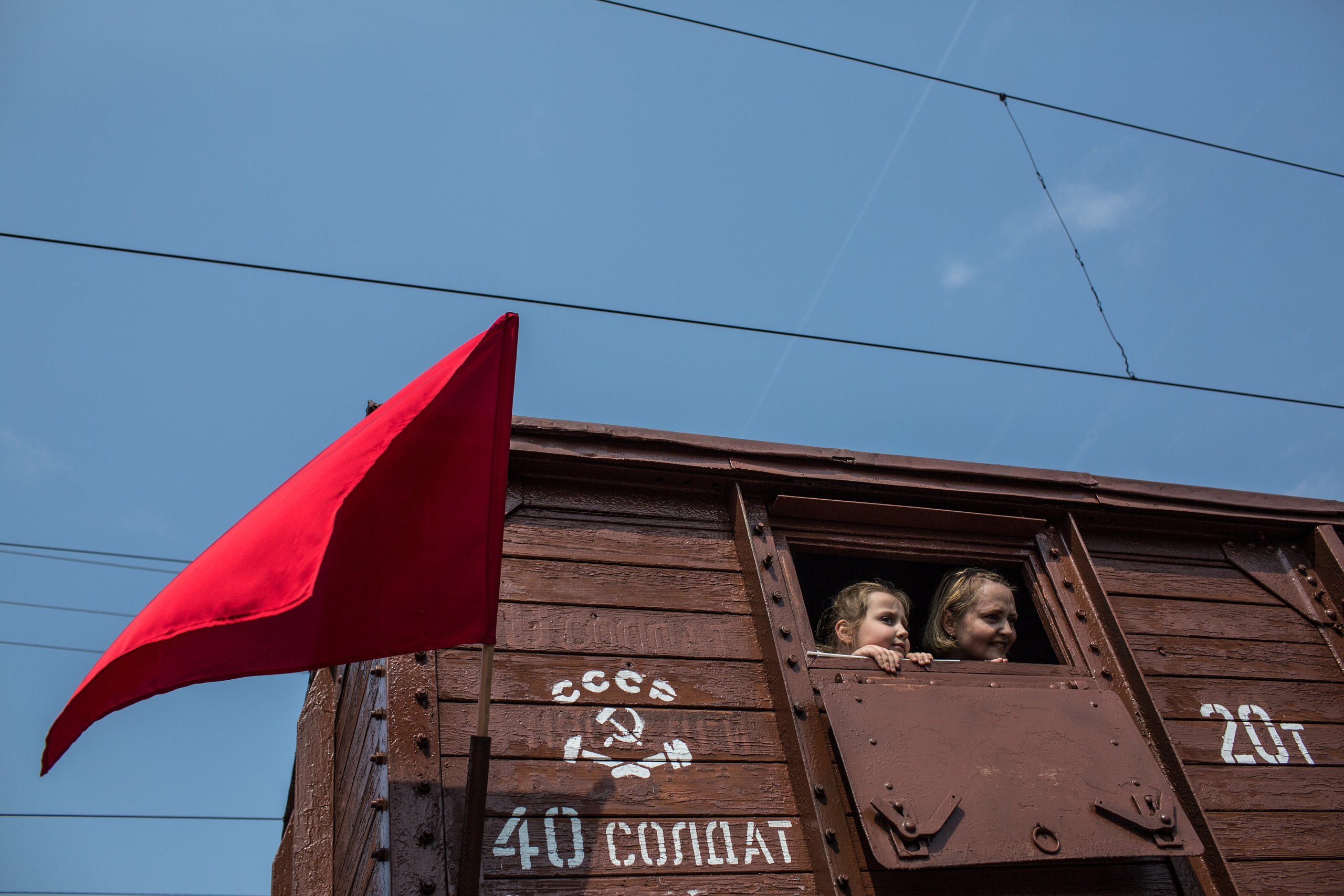 Патриотическая акция "Поезд Победы", Воронеж