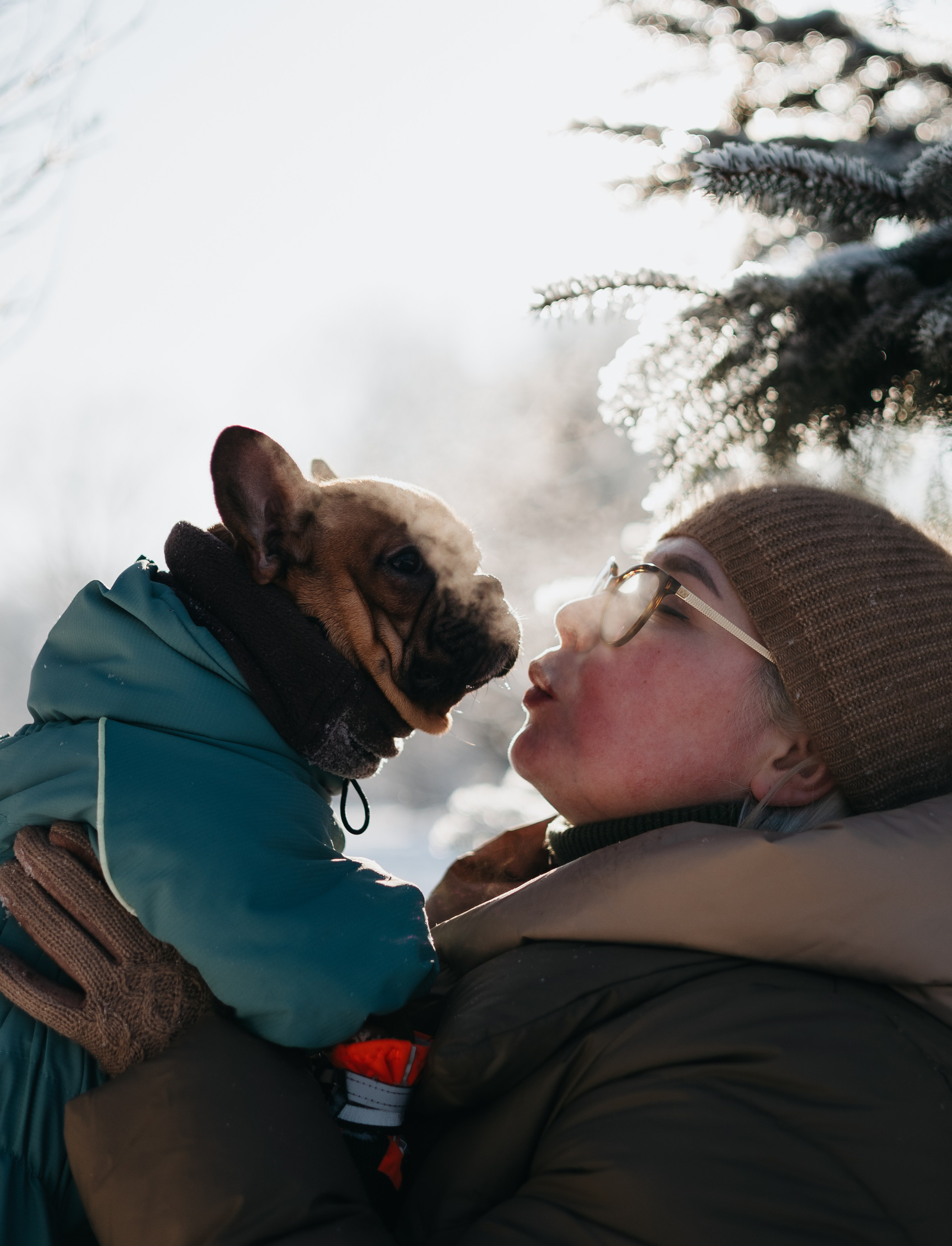 Дарья и Боня. Фотограф животных Евгения Верцинская