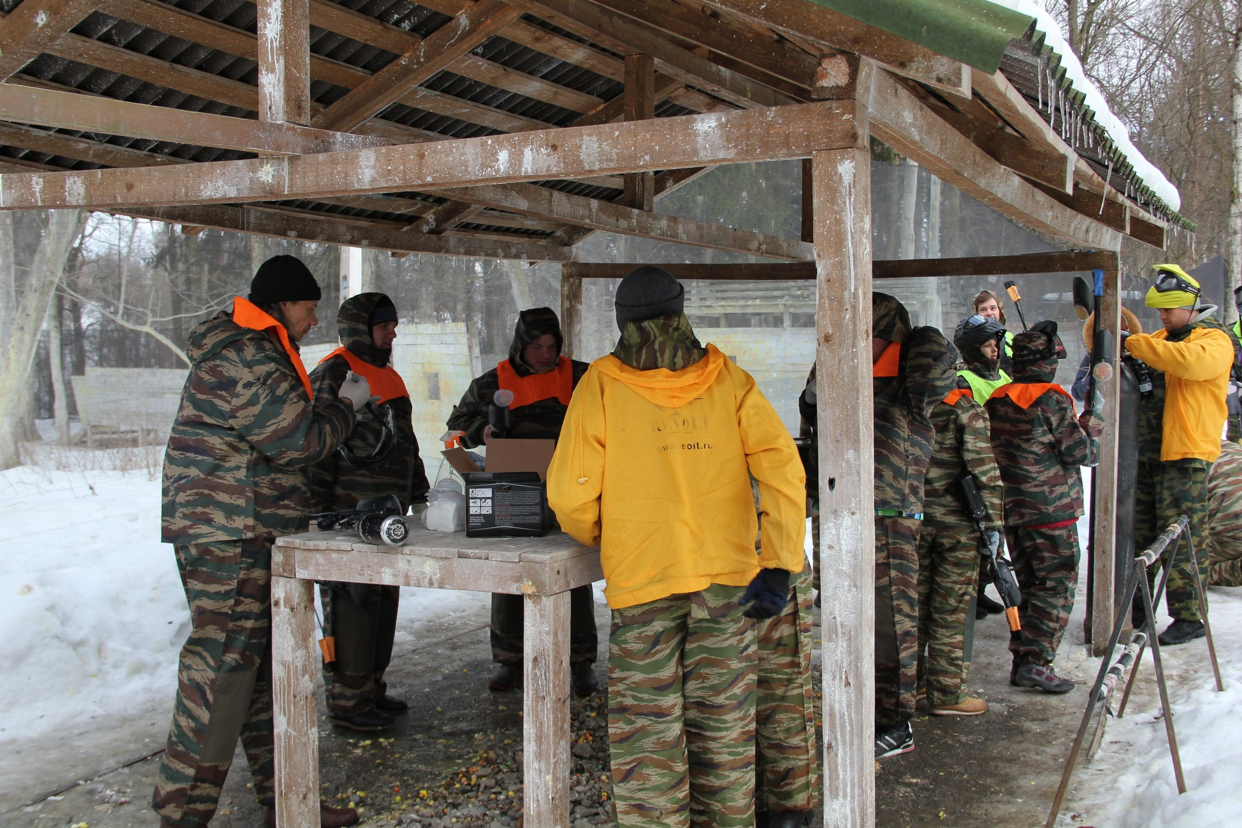 Пейнтбольная битва | 25.02.2017. Галерея Фантим