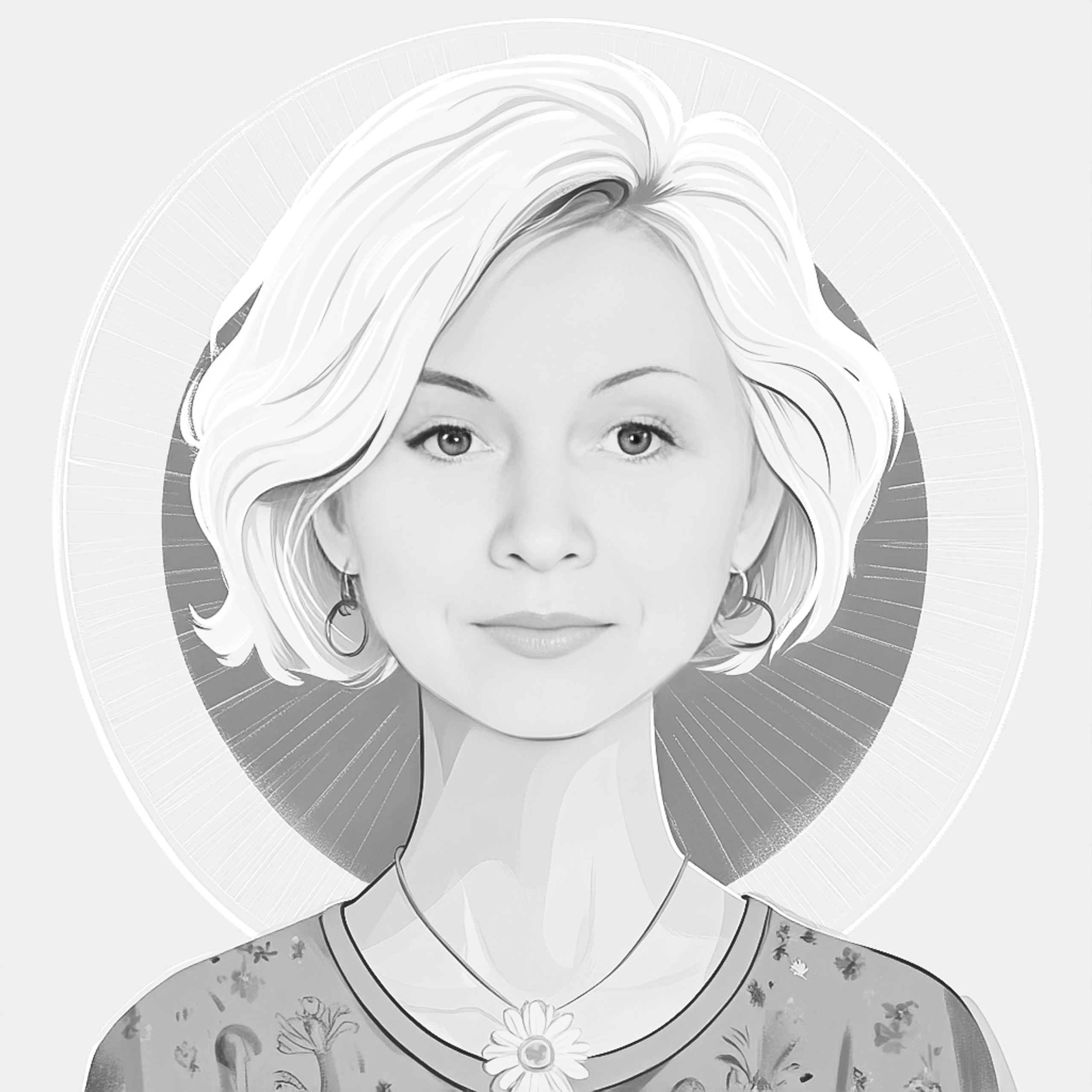 Нейрофотосессия для Валентины. Аватарка для психолога/энергопрактика. ФотоХудожник Харитонова Ирина г. Санкт-Петербург