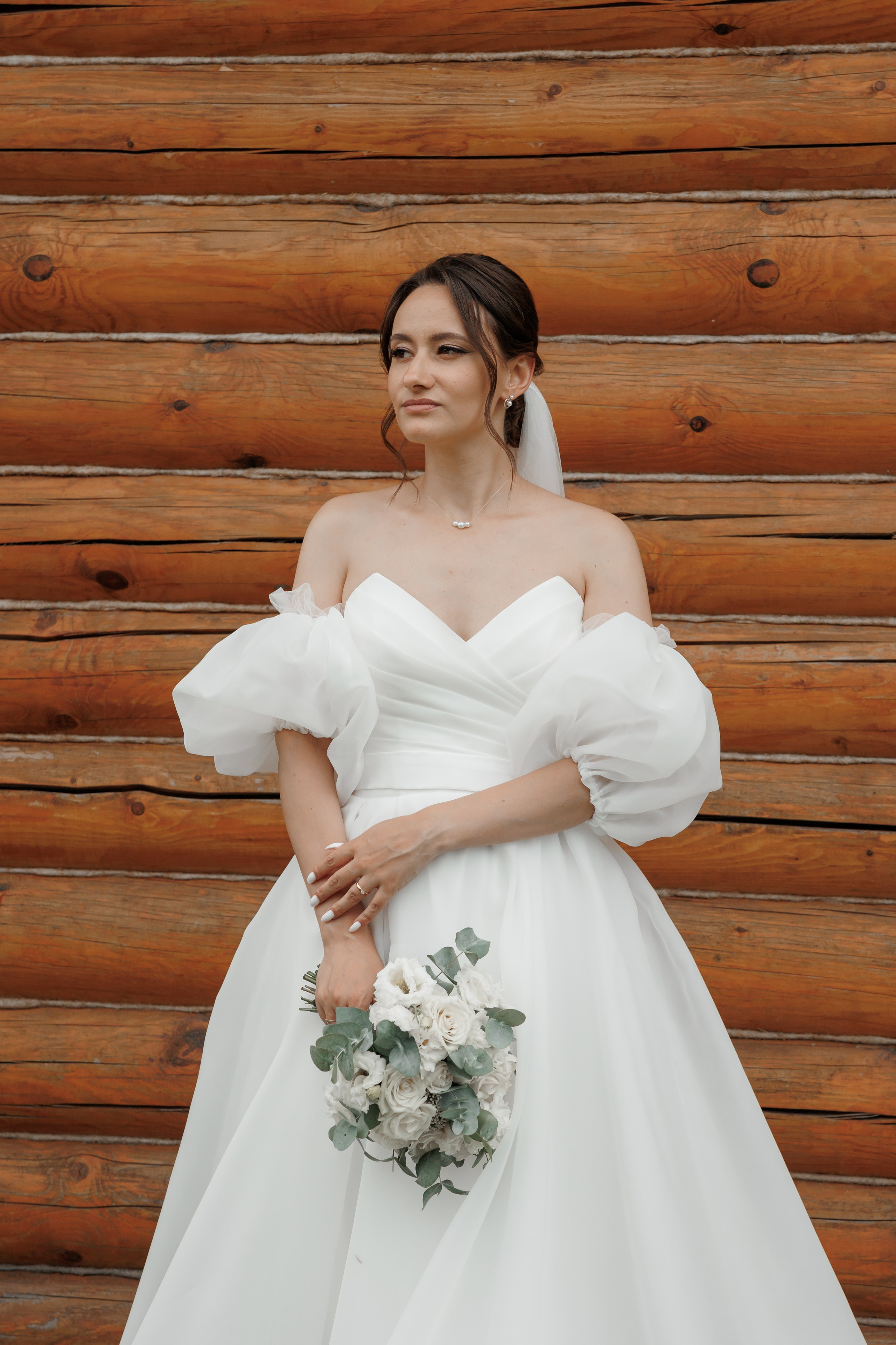 Полина и Дмитрий, загородный клуб «Барин», ЗАГС в г. Пушкино. Свадебный и репортажный фотограф (Москва, Королев и другие)