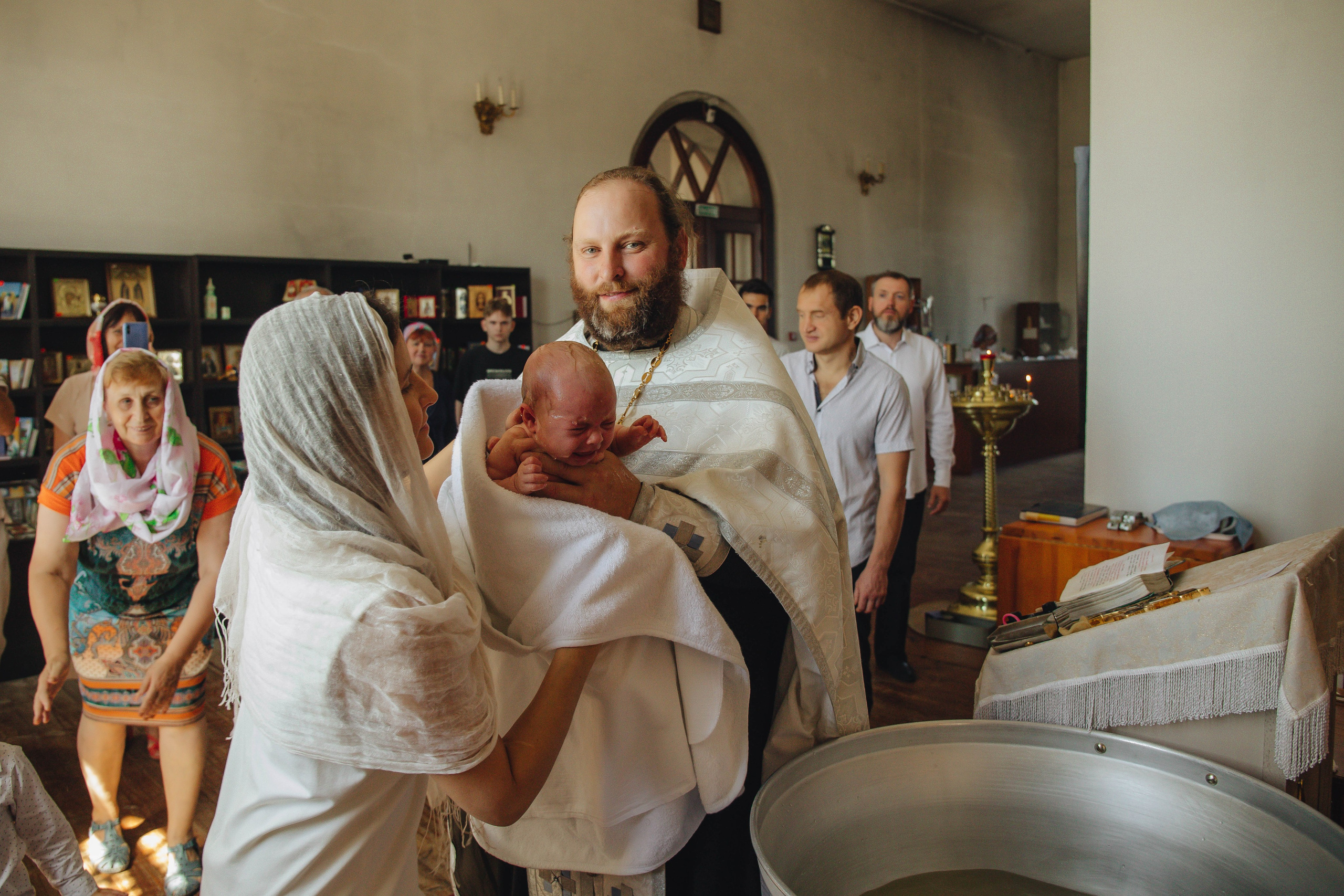 Крещение Анастасии. Свадебный и семейный фотограф Пушкин Царское Село СПБ Питер Санкт-Петербург и Рязань Ольга Козлова