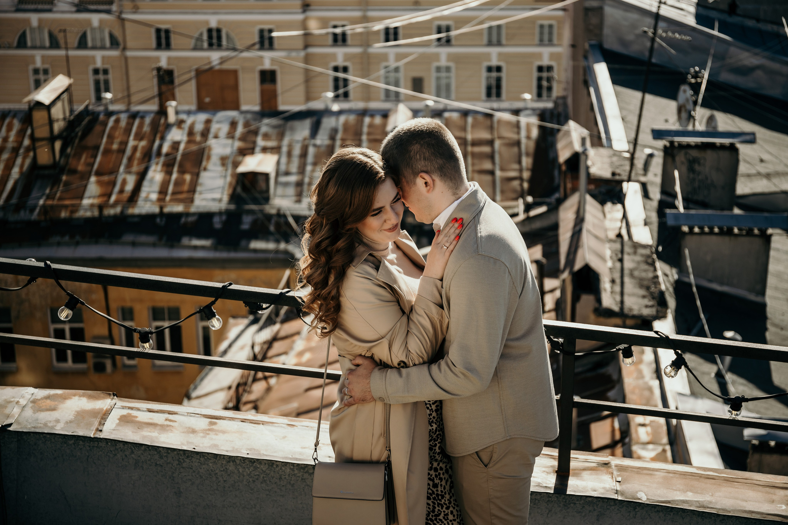 Крыши. Питер. Любовь. Свадебный и семейный фотограф Пушкин Царское Село СПБ Питер Санкт-Петербург и Рязань Ольга Козлова